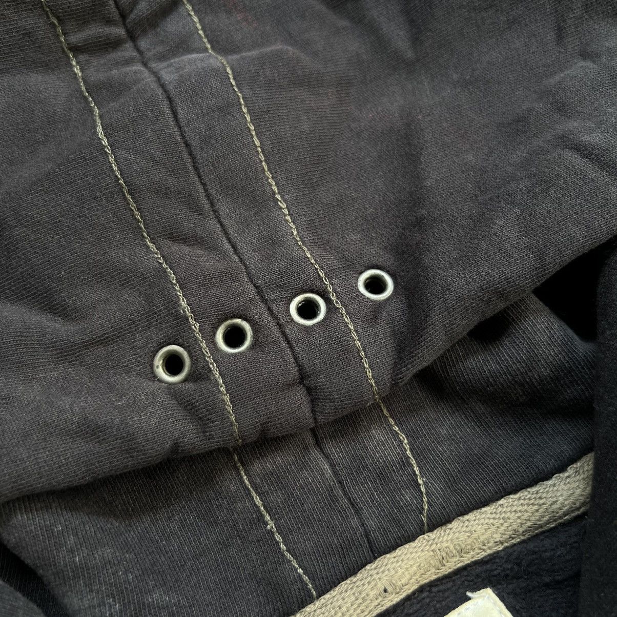 Diesel 2000’s Diesel Vkei Style Distressed Zip Hoodie Size US M / EU 48-50 / 2 - 6 Thumbnail