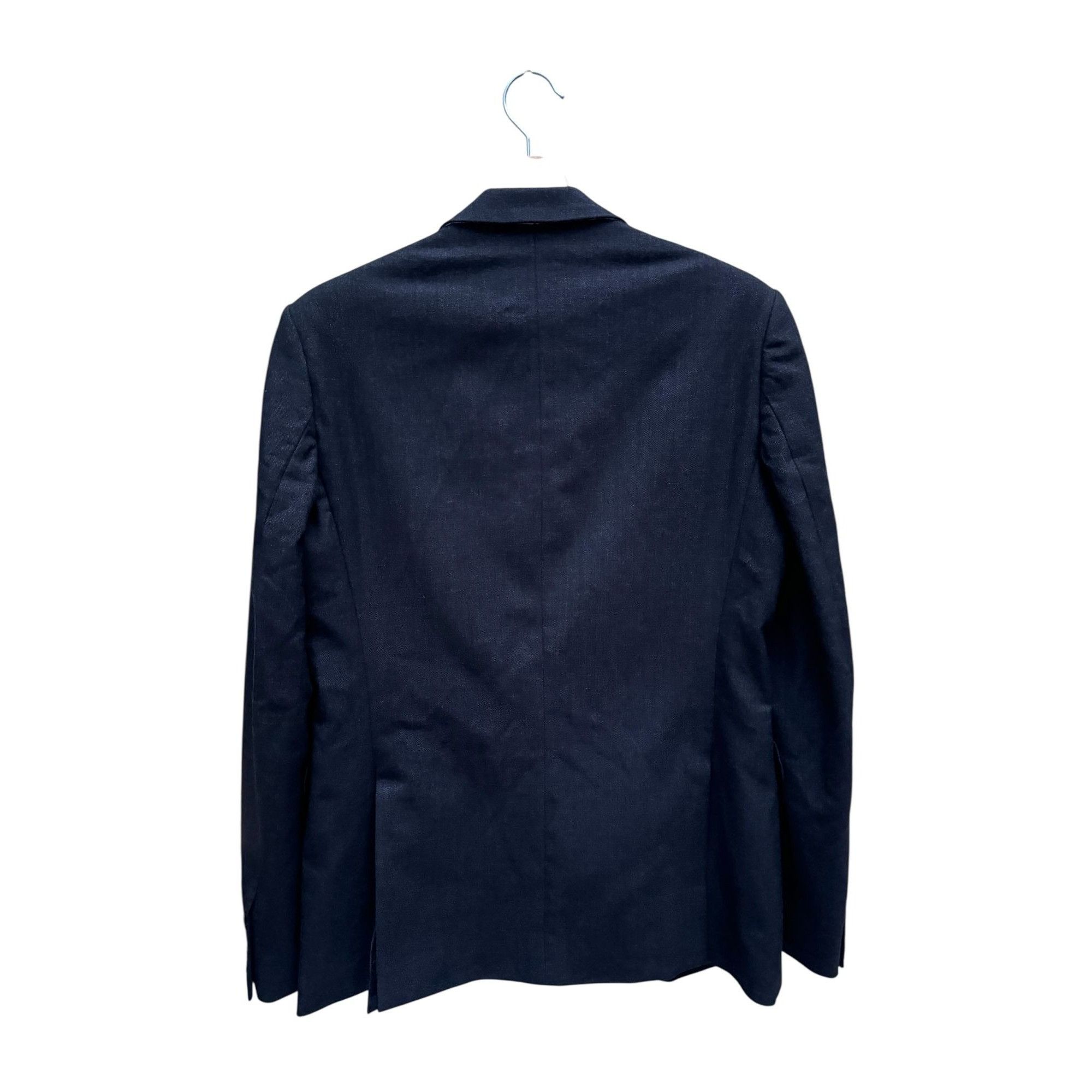 Dries Van Noten Grey Wool Blazer Jacket Size 40R - 3 Thumbnail