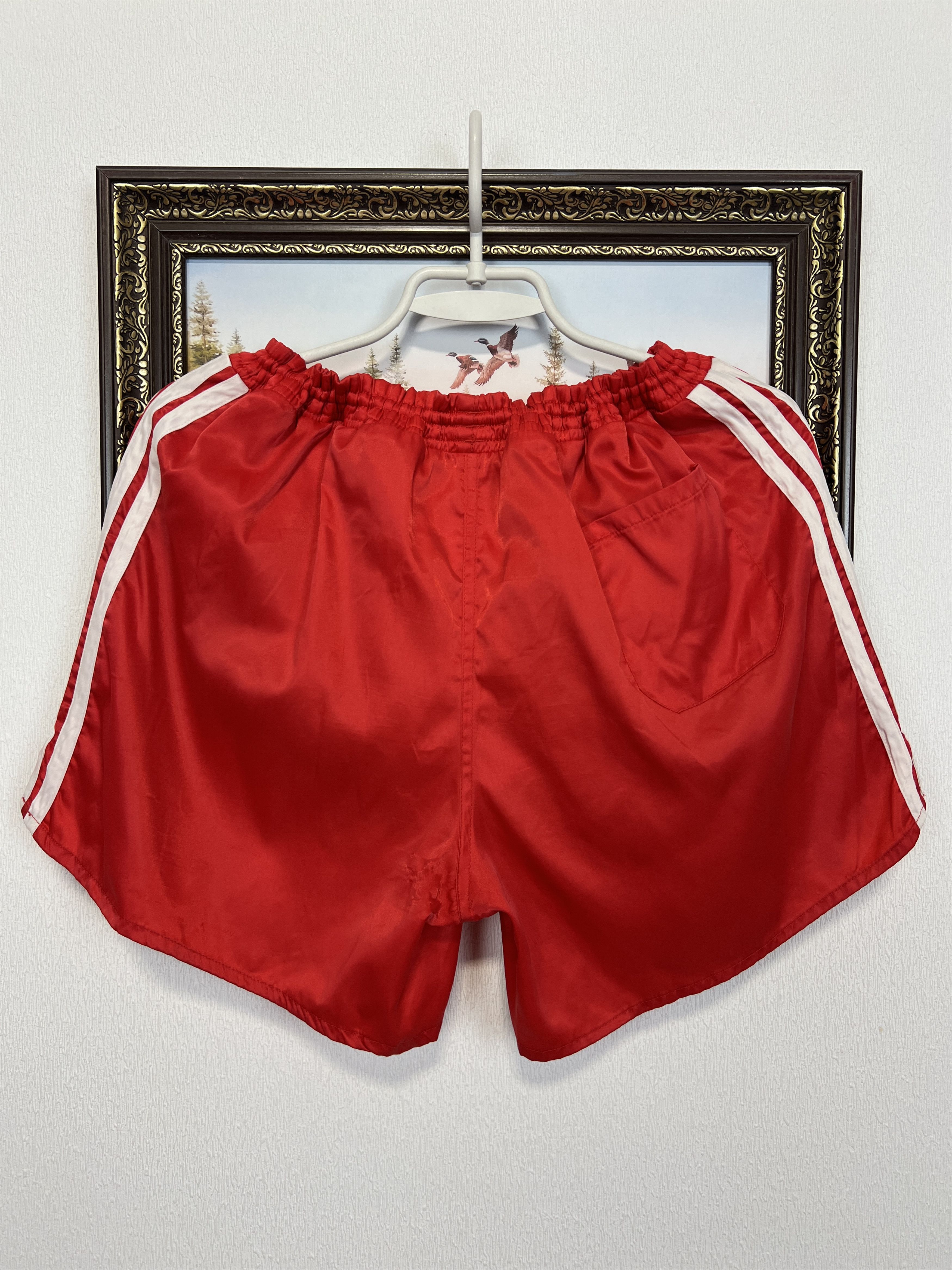 Adidas Vintage 90's Nylon Shorts Run Rare Athletic Sport Hype Size US 34 / EU 50 - 10 Thumbnail