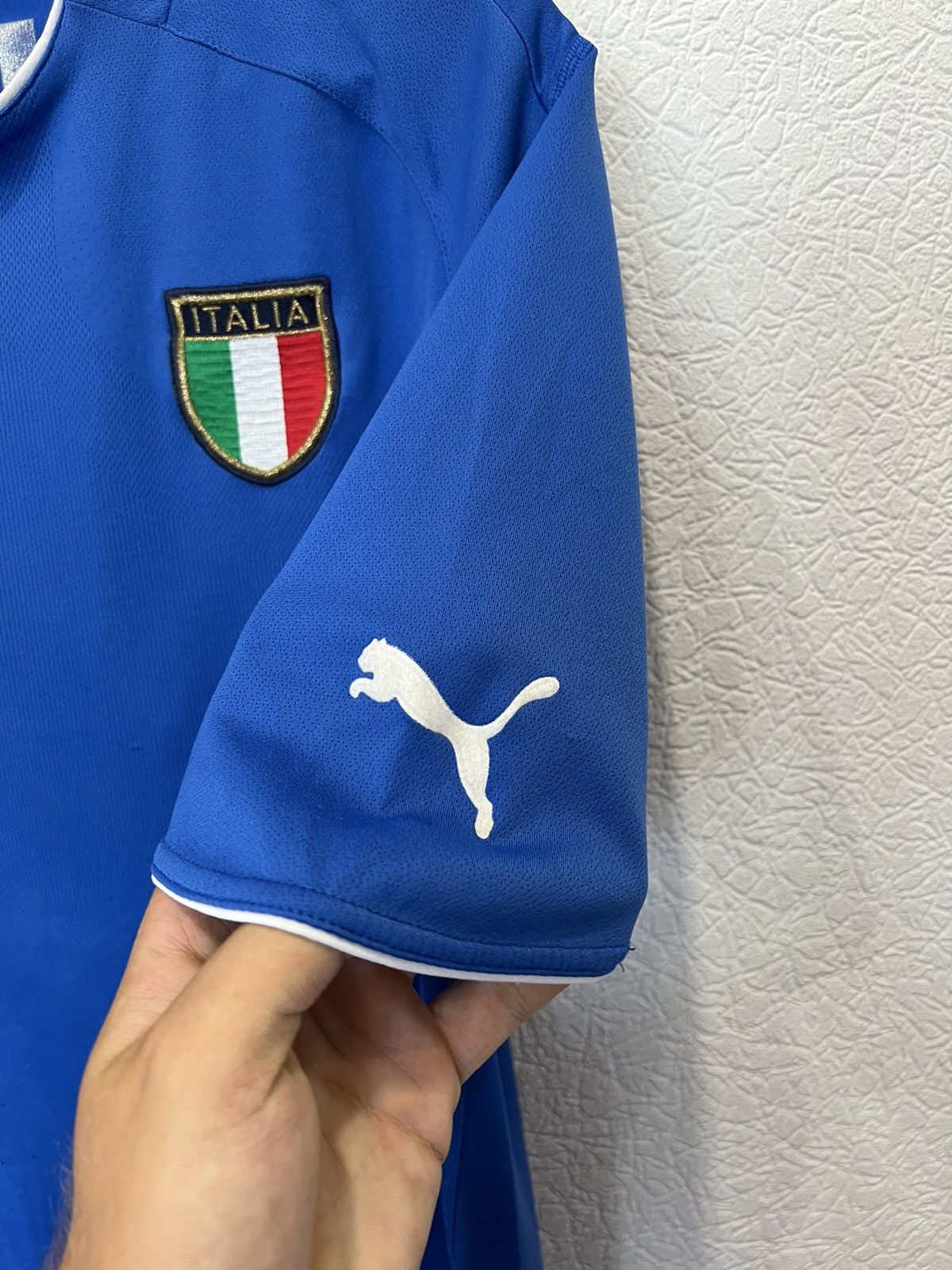Puma Puma Italy 2003 Home Kit Soccer Jersey Size US S / EU 44-46 / 1 - 7 Thumbnail