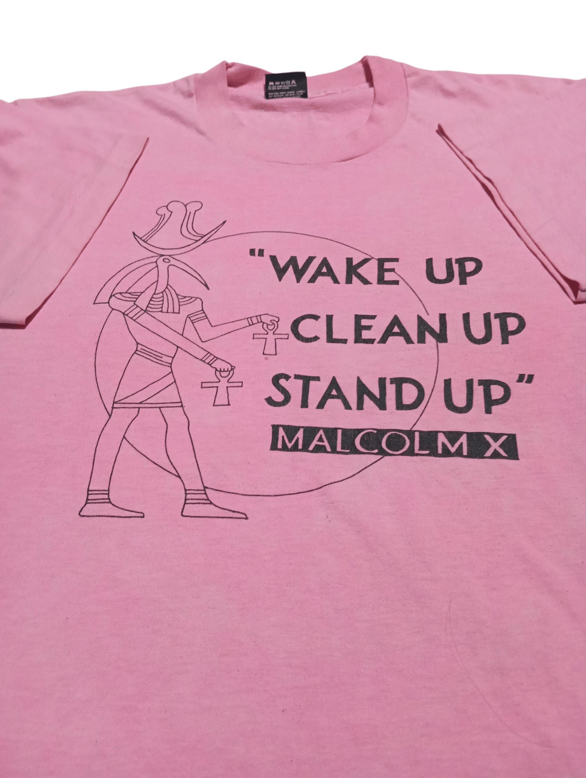 Other Vintage Malcolm X Pink Tee Size US L / EU 52-54 / 3 - 1 Thumbnail