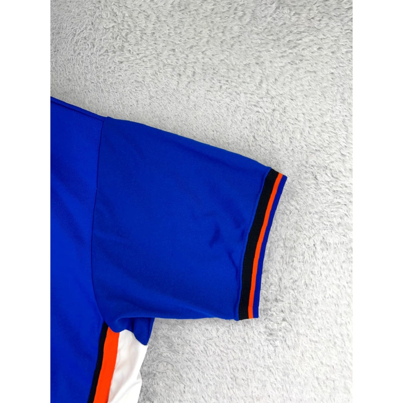 Apple VINTAGE Ripon Athletic Jersey Mens XL Blue NY New York 90s Hip Hop Music Embroidered Logo T-Shirt Fit: Regular Size US XL / EU 56 / 4 - 5 Thumbnail