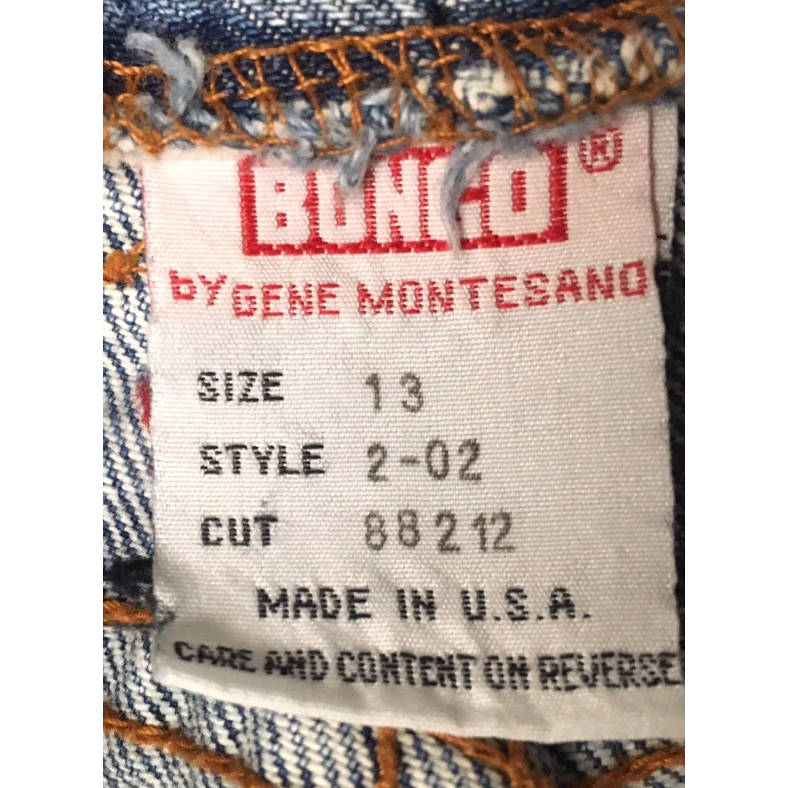 Vintage VINTAGE BONGO Jeans USA High Waist Tapered Leg 29 1/2" Waist 13 Juniors 80s 90s Denim Blue Mens Womens Girls? Size 34" / US 12 / IT 48 - 3 Thumbnail