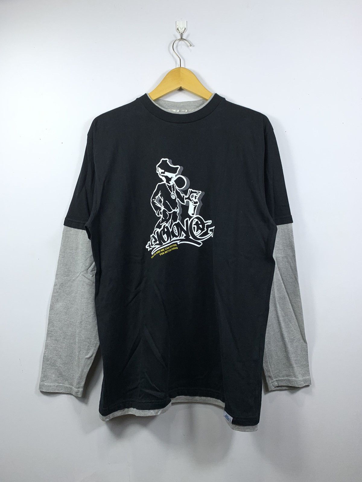 Hysteric Glamour JAPANESE DOUBLE LAYER BLACK BUTTERFLY POEM Size US L / EU 52-54 / 3 - 2 Thumbnail