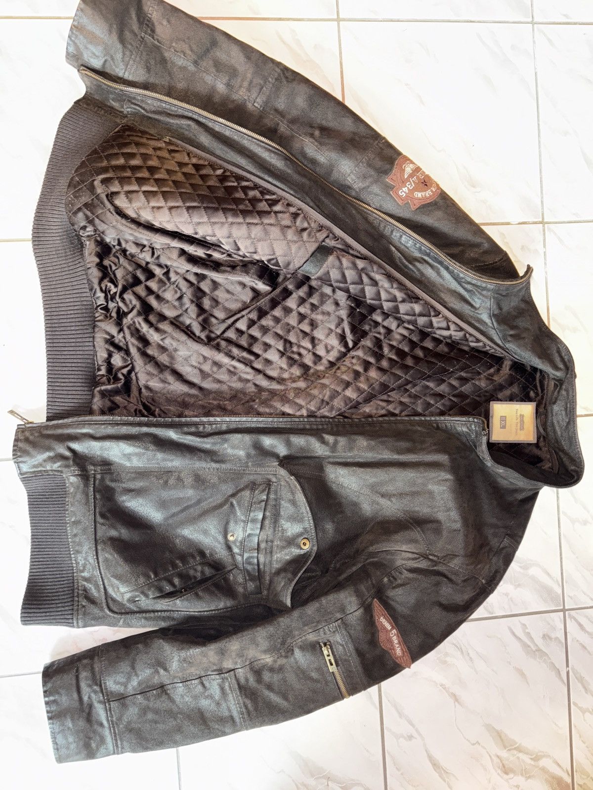 Big Star Big Star Leather Jacket Size US XL / EU 56 / 4 - 4 Thumbnail