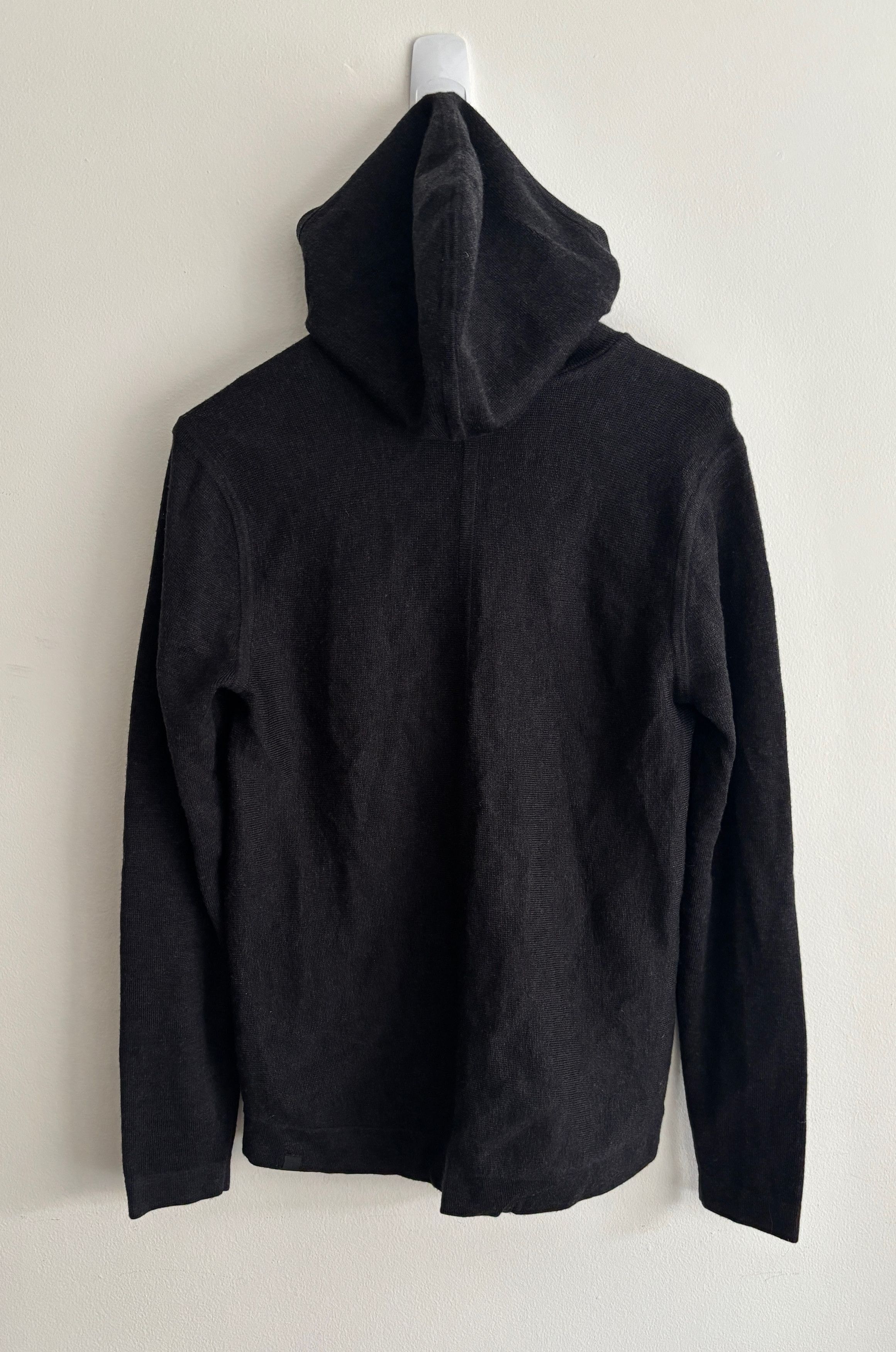 Lululemon Alpine Air Pullover Black Merino Wool Hoodie/ Sweater Size US S / EU 44-46 / 1 - 6 Thumbnail