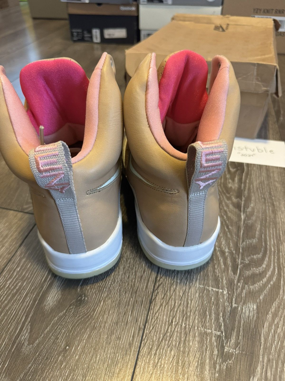 Nike Nike Air Yeezy 1 Net Tan - Size 7.5 - 366164-111 Size US 7.5 / EU 40-41 - 5 Thumbnail