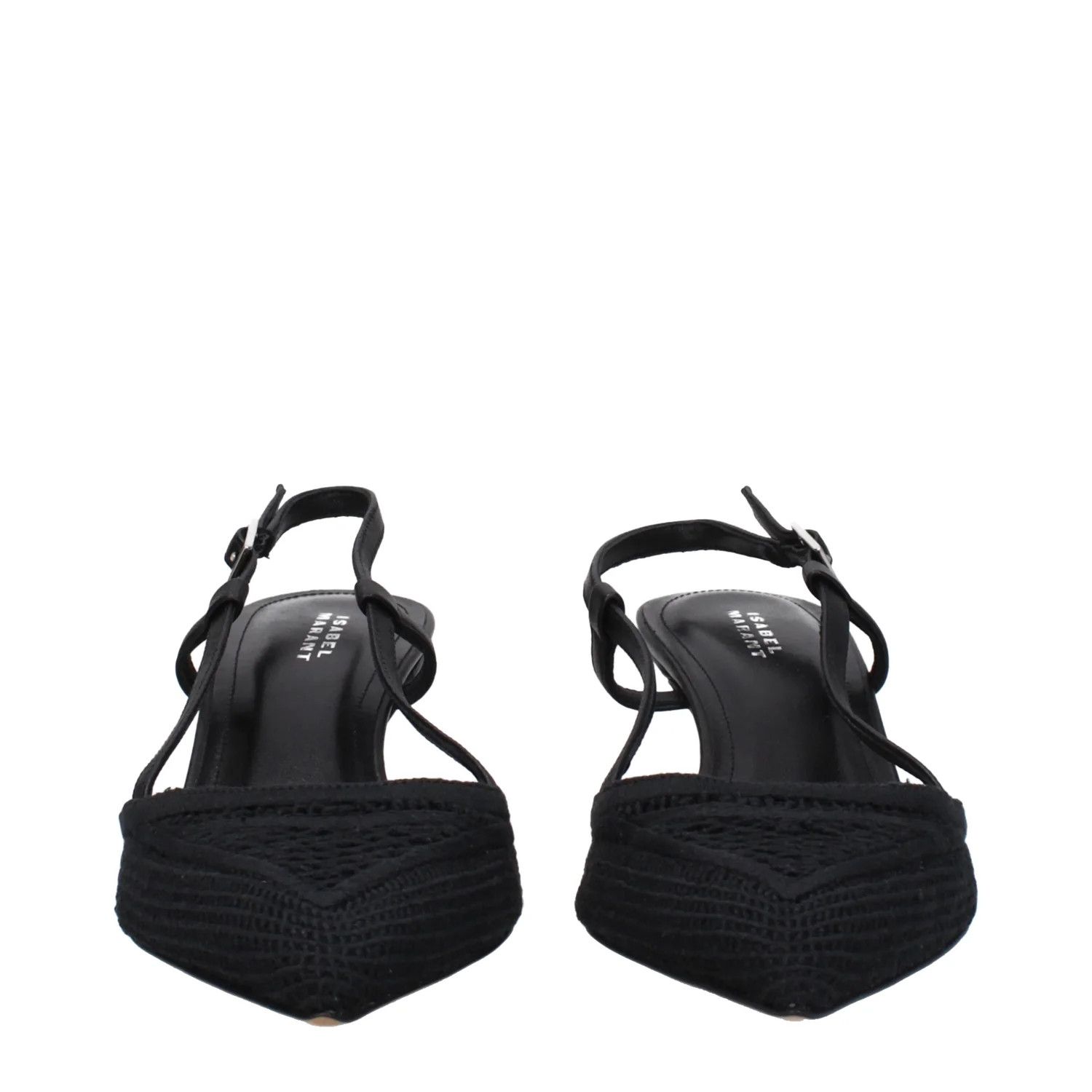 Isabel Marant ob1o1e1124 Fabric Sandals in Black Size US 6 / IT 36 - 3 Thumbnail