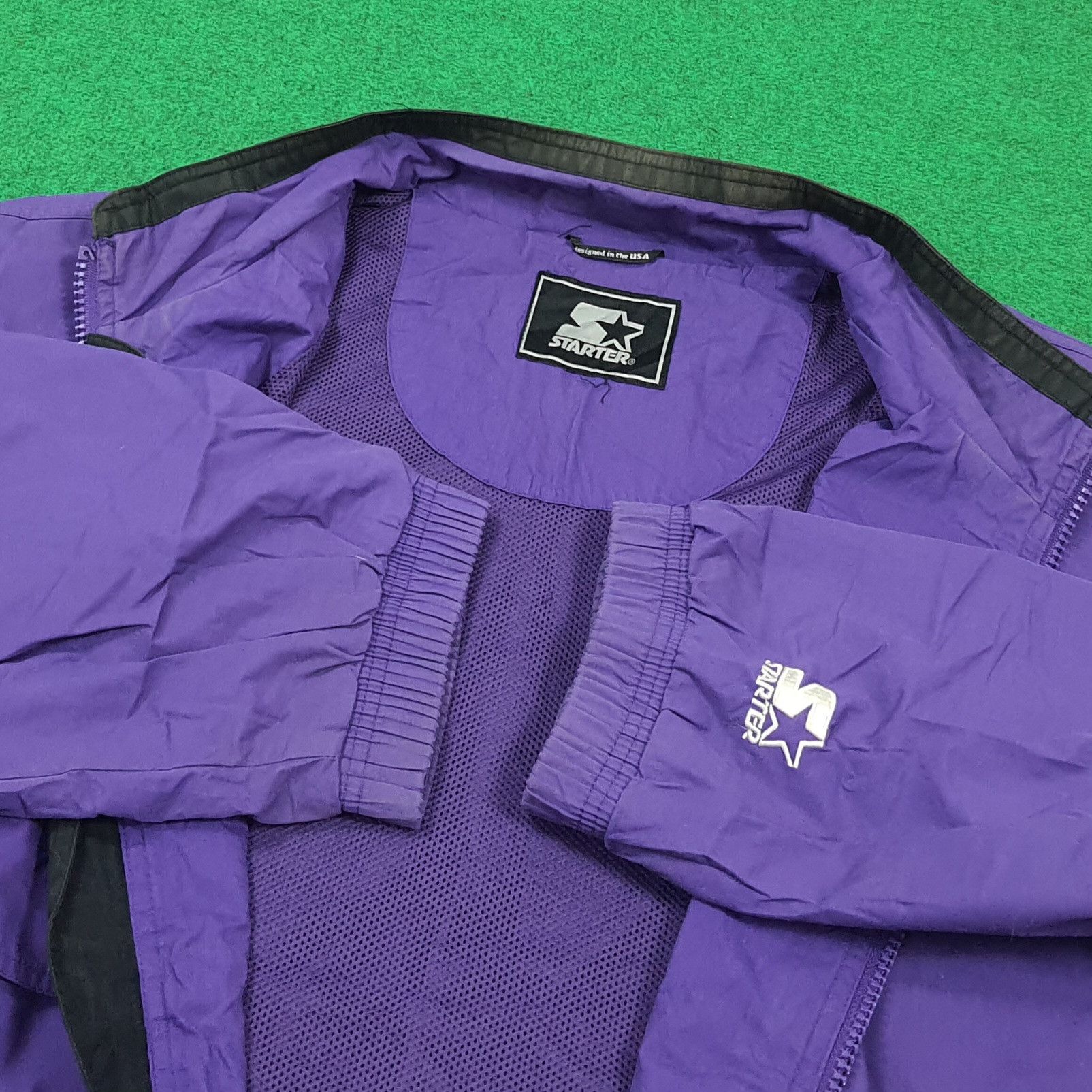 Starter Vintage 90s NFL Starter Minnesota Vikings Jacket C308N1 Size US XXL / EU 58 / 5 - 4 Thumbnail