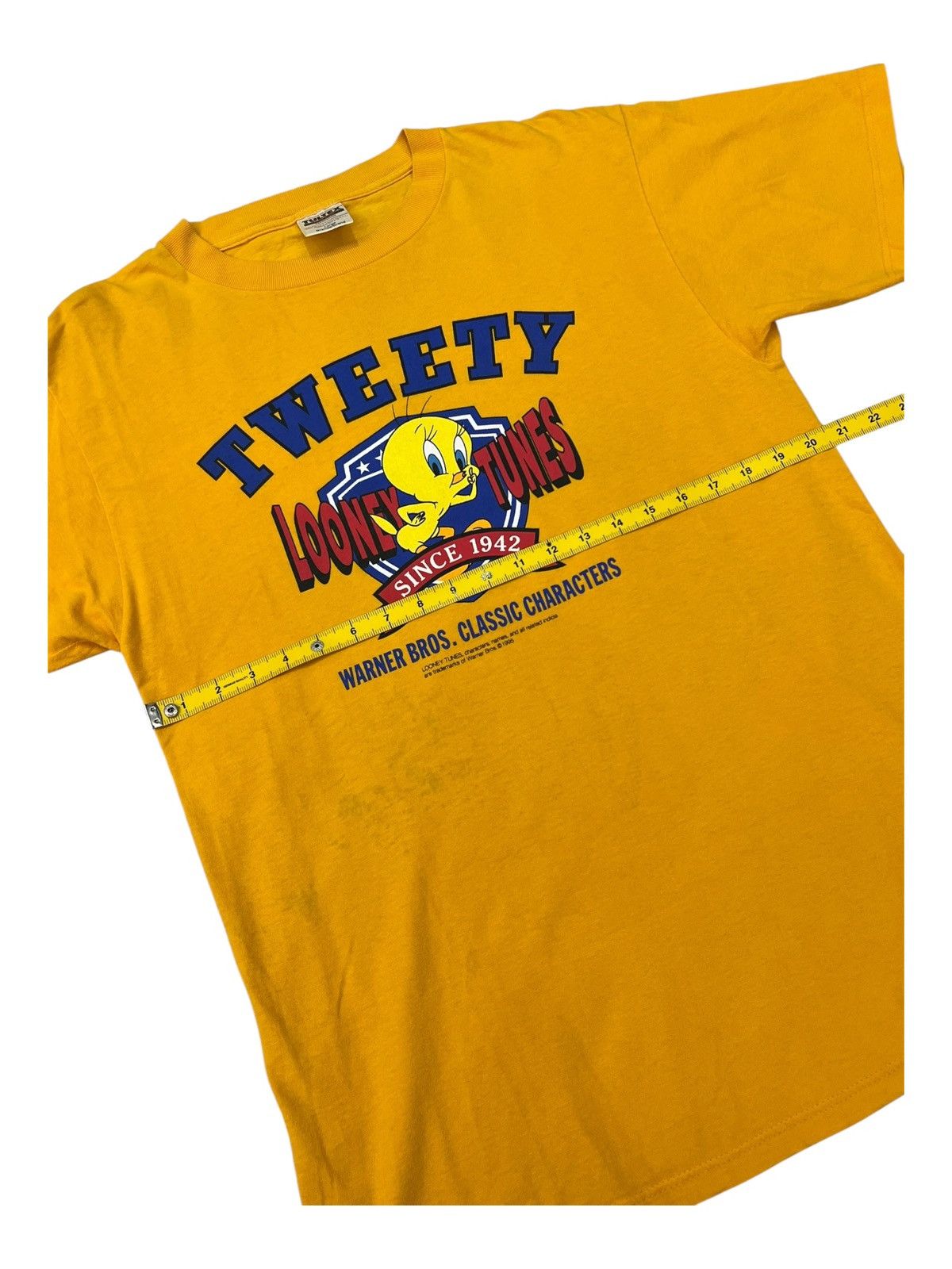 Cartoon Network VINTAGE 1995 TWEETY LOONEY TUNES SHIRT Size US L / EU 52-54 / 3 - 5 Thumbnail