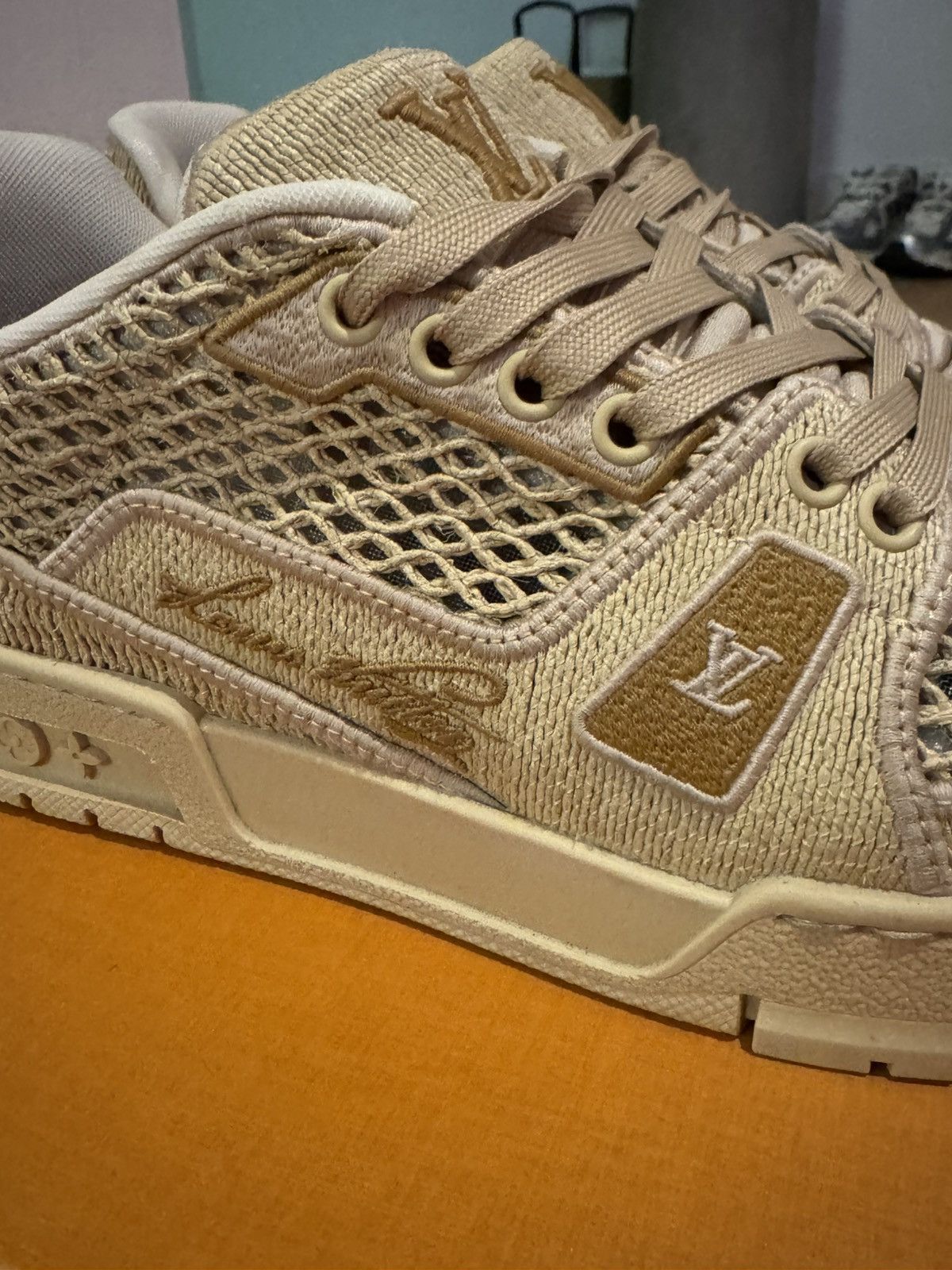 Louis Vuitton LV Trainer Sneaker Size US 8.5 / EU 41-42 - 7 Thumbnail