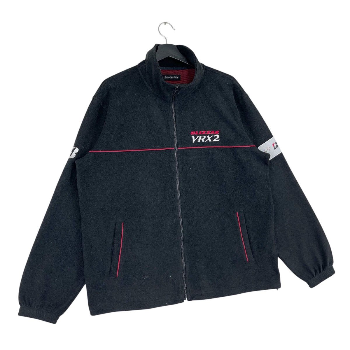 Other Vintage Bridgestone Fleece Jacket Size US L / EU 52-54 / 3 - 4 Thumbnail