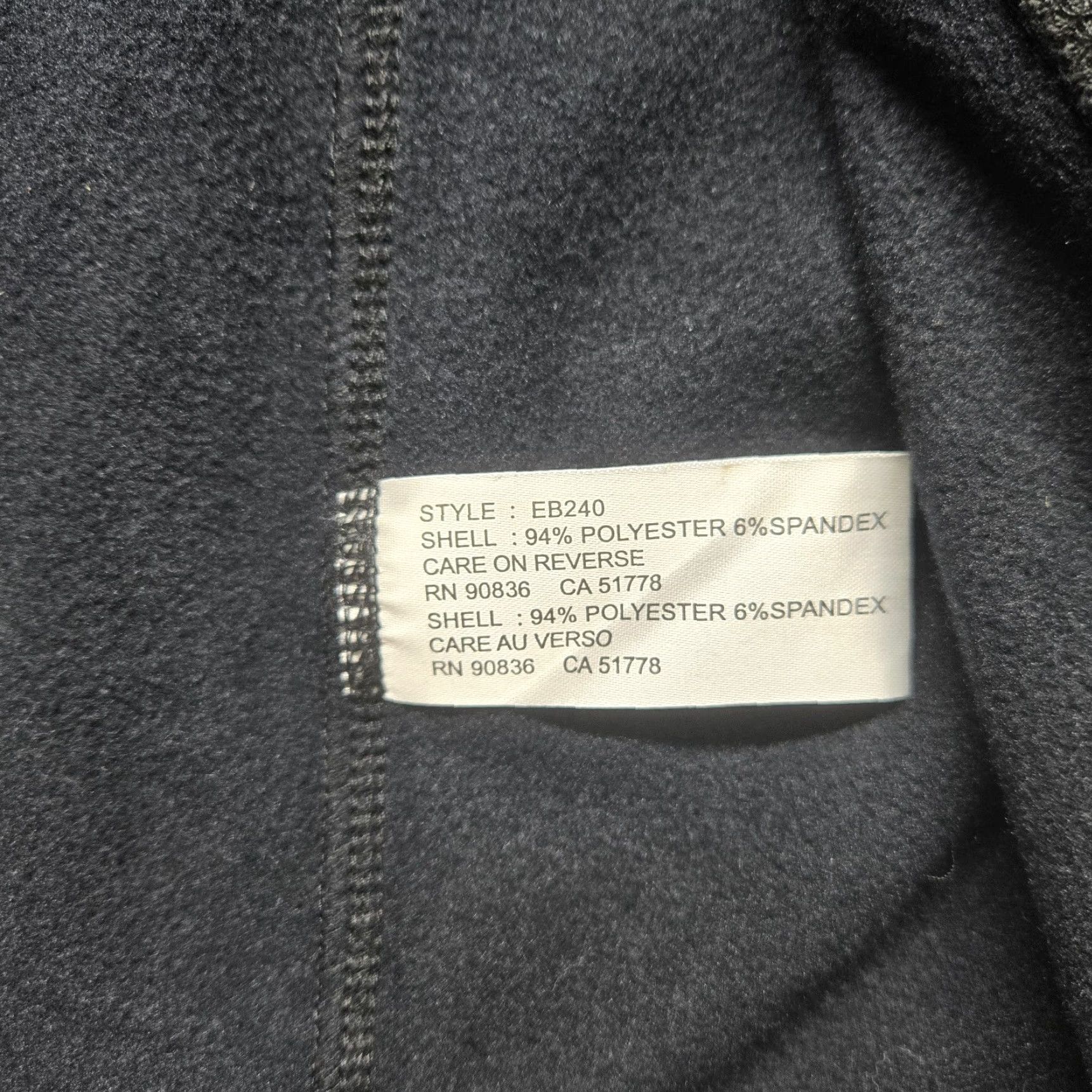 Eddie Bauer Eddie Bauer Jacket Adult Men XL Black Fleece Full Zip Windbreaker Embroidered Stand-Up Collar Mens Size US XL / EU 56 / 4 - 4 Thumbnail