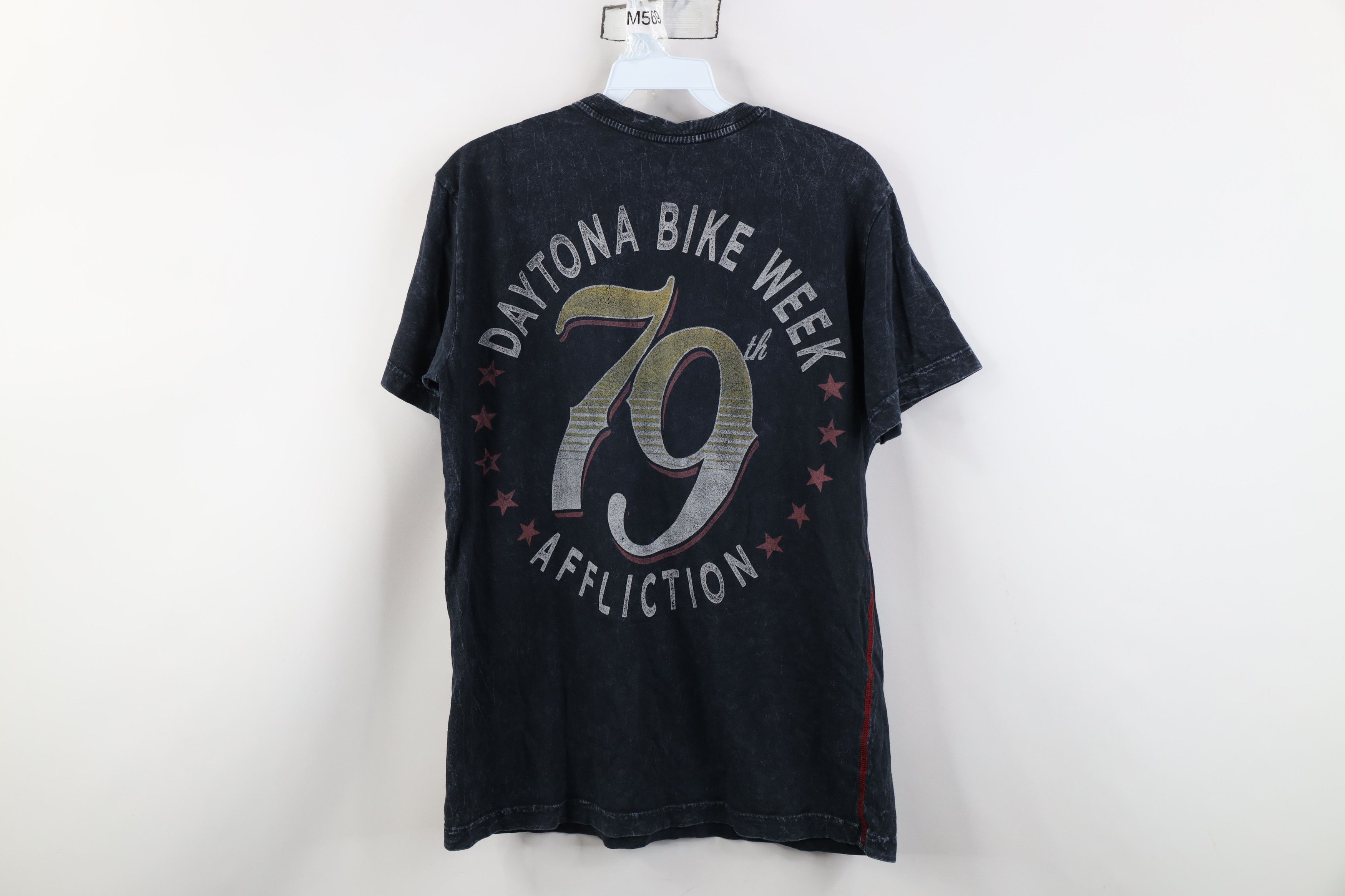 Affliction Vintage Y2K Affliction Bike Week Skeleton UFC MMA T-Shirt Size US S / EU 44-46 / 1 - 14 Thumbnail