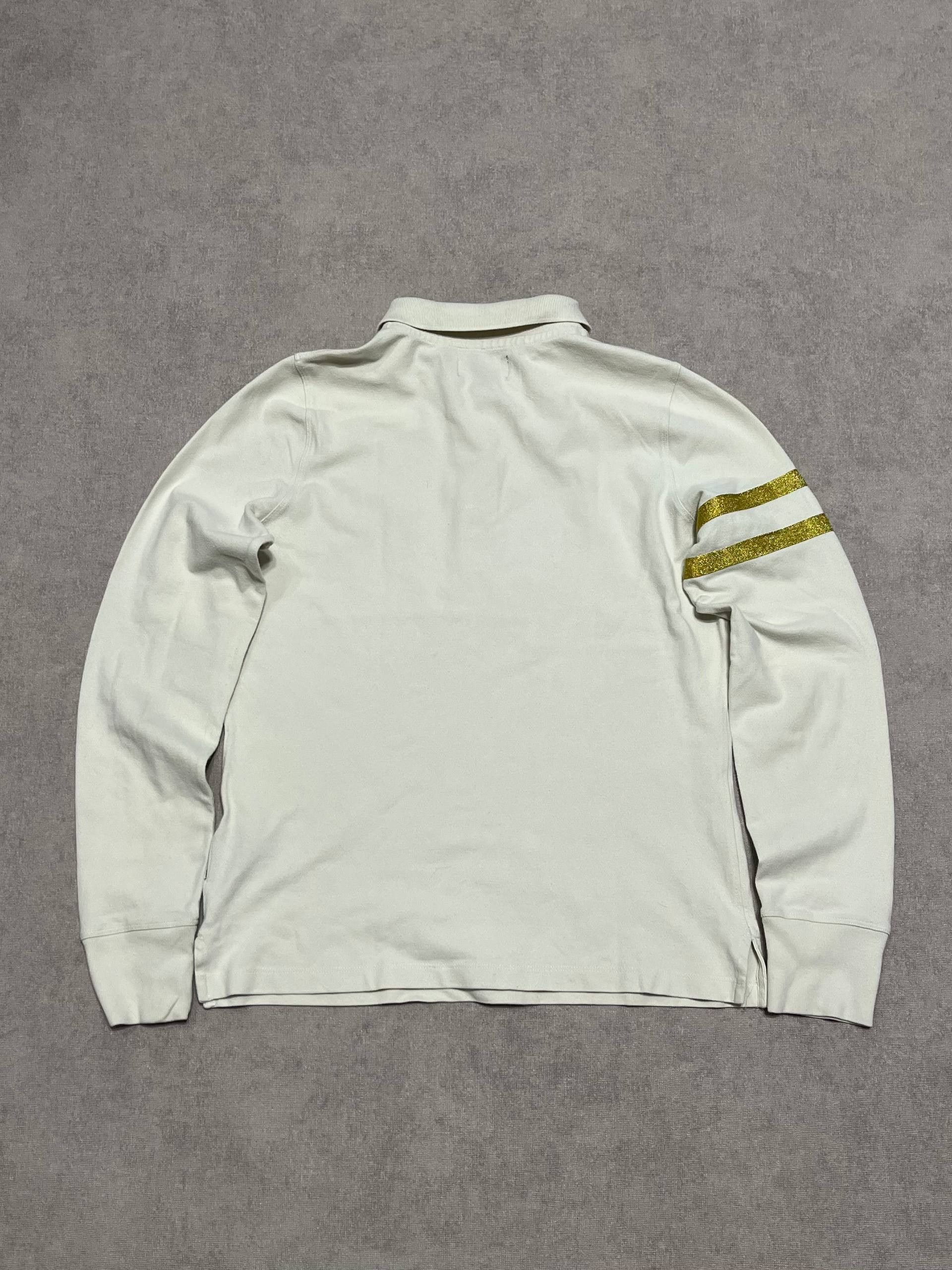 Polo Ralph Lauren Vintage Polo Ralph Lauren Rugby Long Sleeve Polo Women`s M Size M / US 6-8 / IT 42-44 - 2 Thumbnail