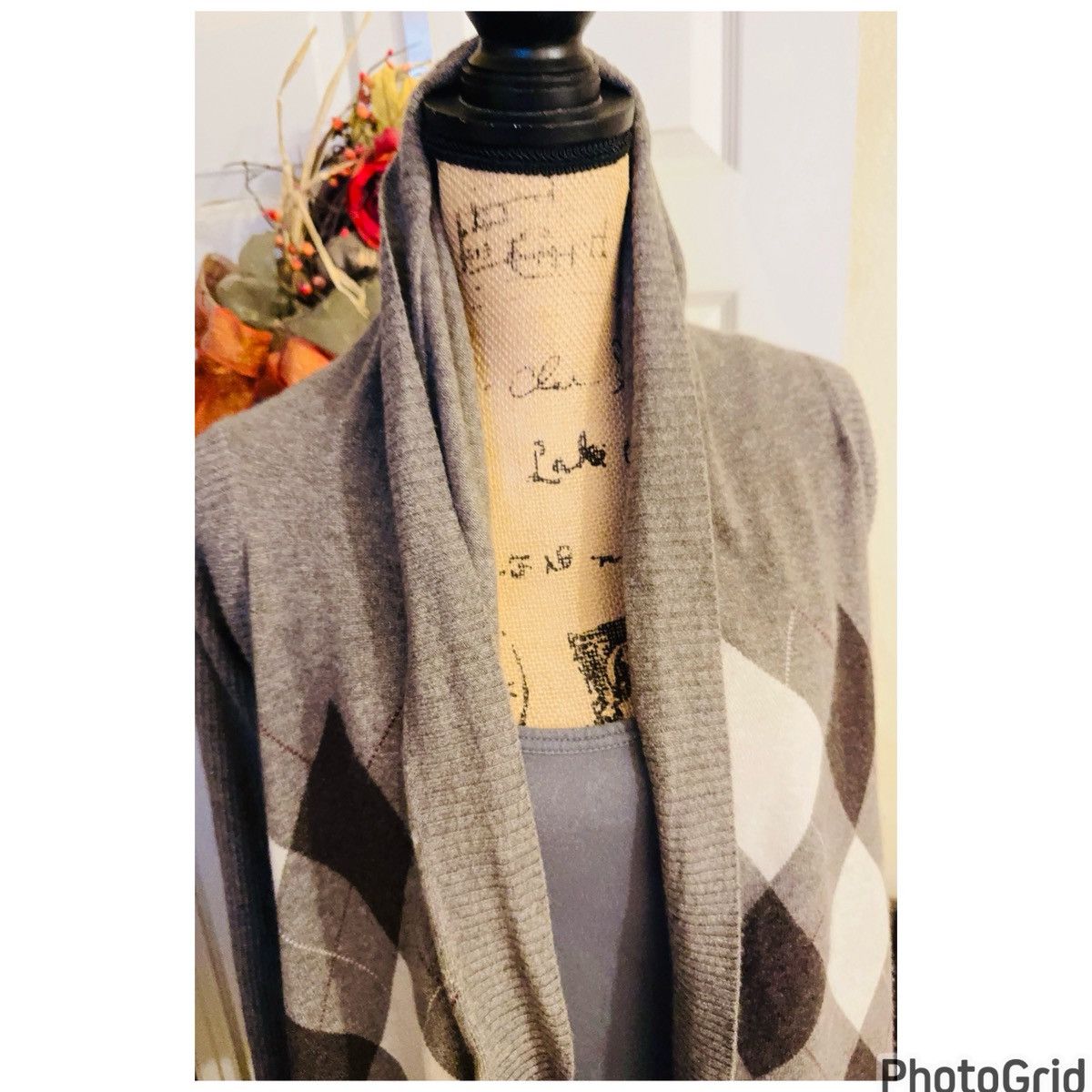 Autumn Cashmere Autumun Cashmere Argyle Cardigan Size S / US 4 / IT 40 - 5 Thumbnail