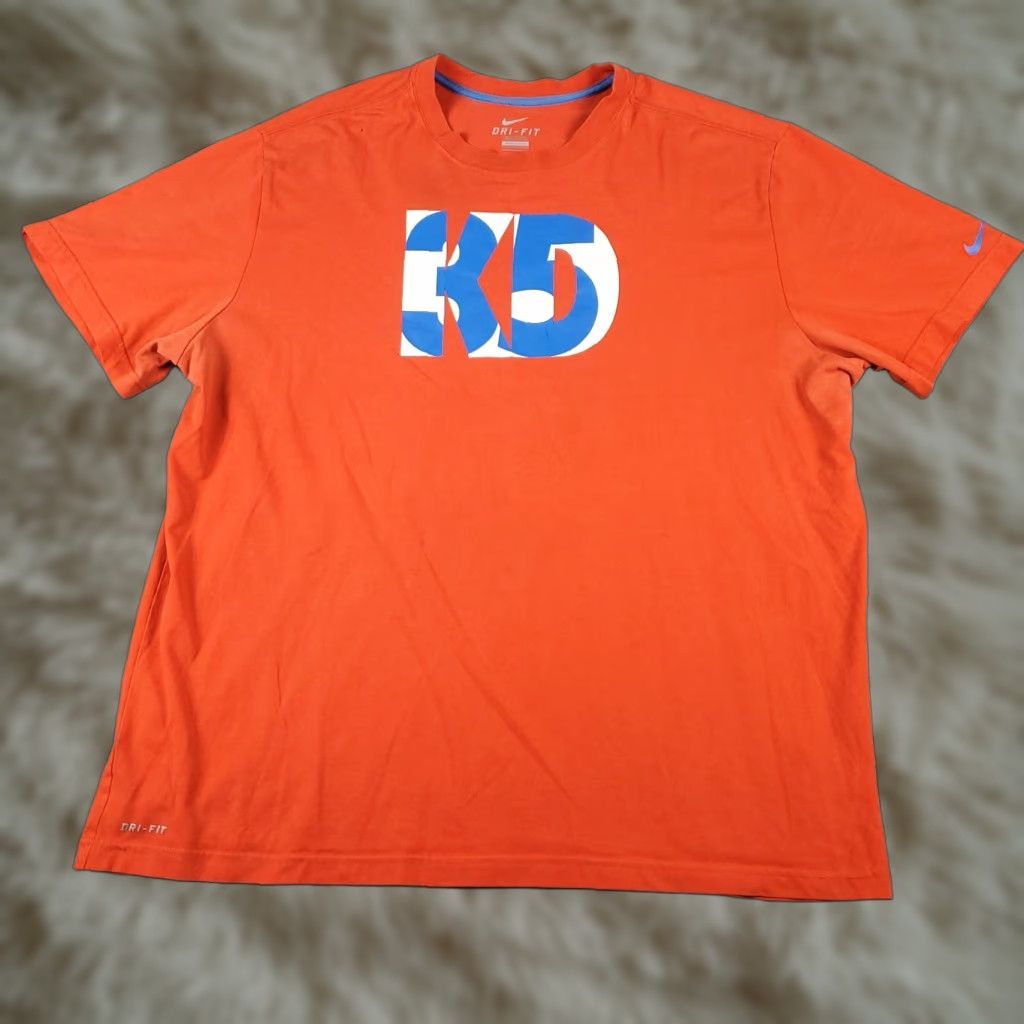 Nike Nike Shirt Mens 3XL Orange Logo Swoosh Casual Short Sleeve Sports Size US XXL / EU 58 / 5 - 1 Thumbnail