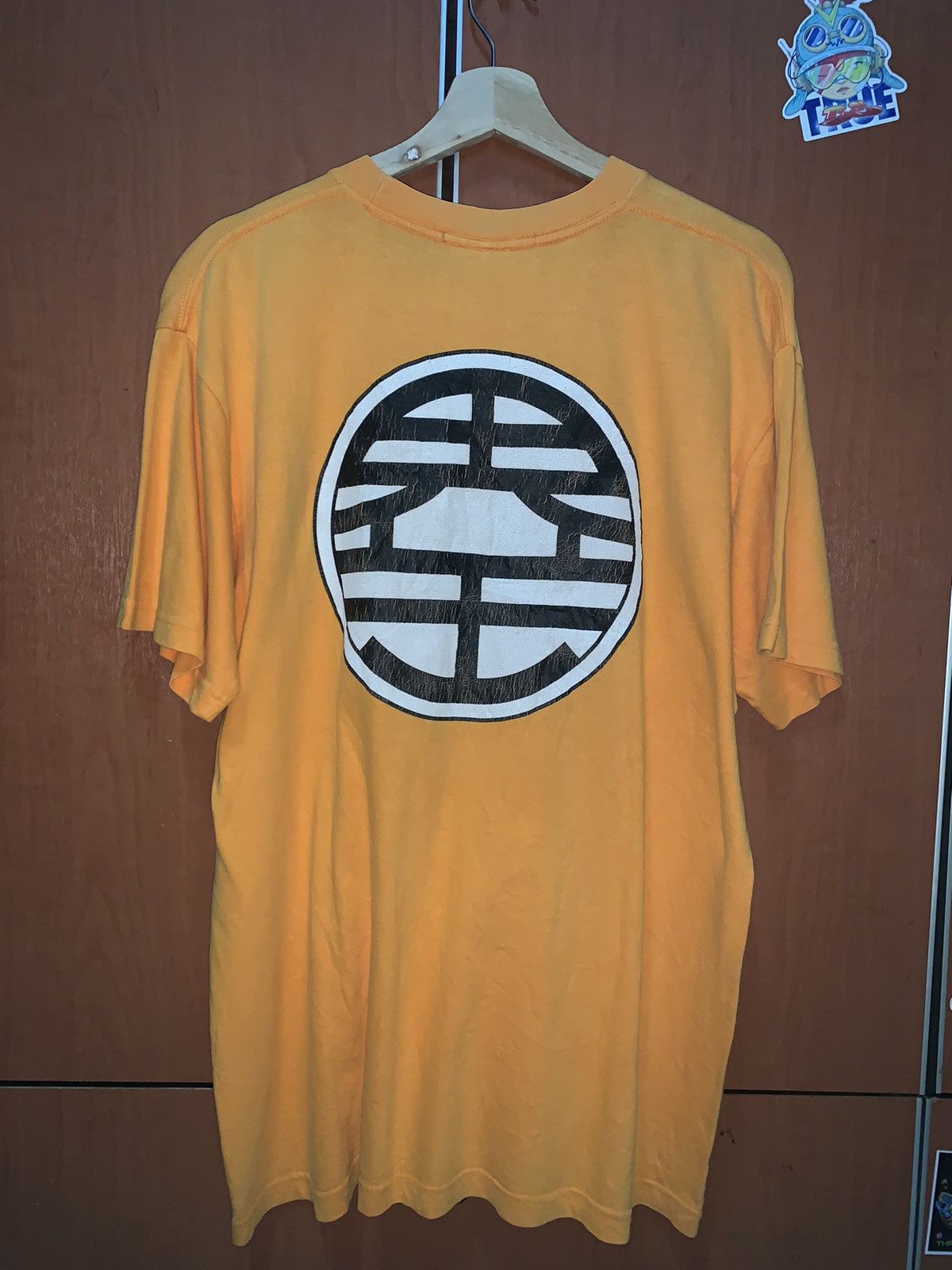 image of Cartoon Network x Vintage Dragonball Z T-Shirt 90’S By Cospa in Orange, Men's (Size Medium)