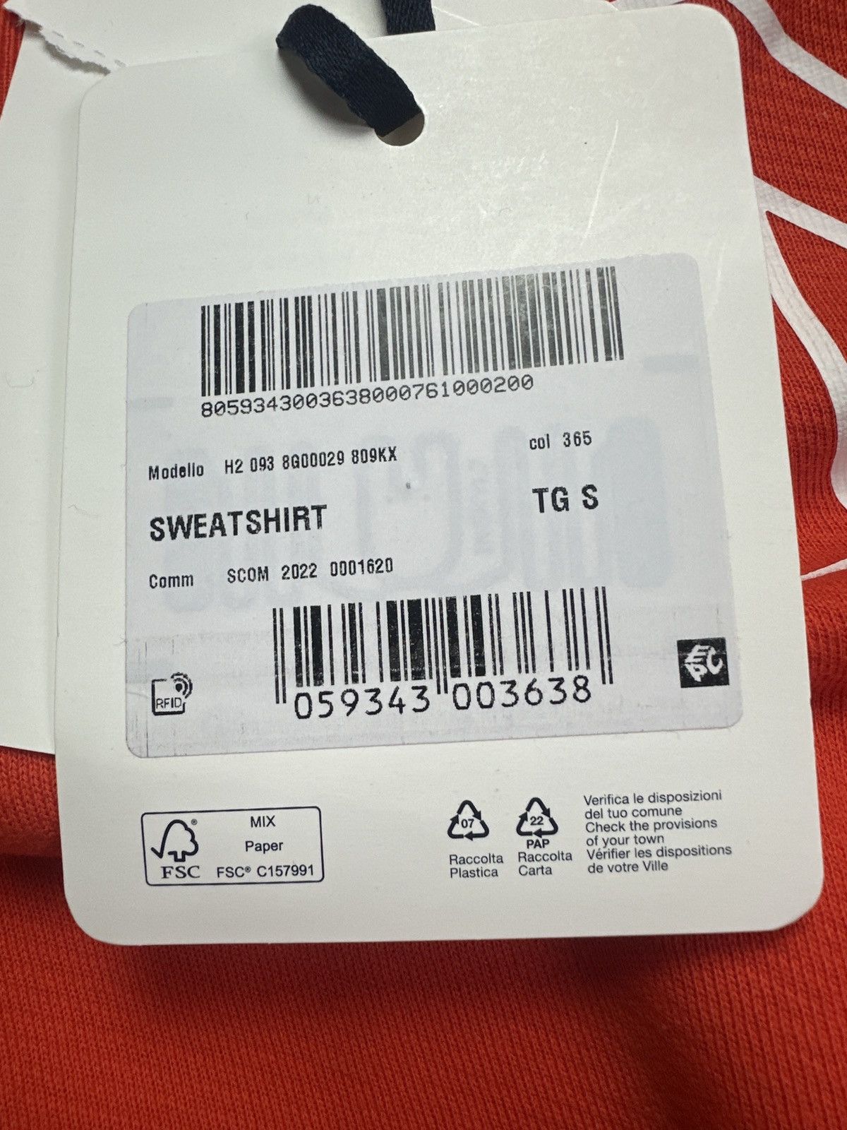 Moncler Moncler Orange Jumper Size US S / EU 44-46 / 1 - 13 Thumbnail