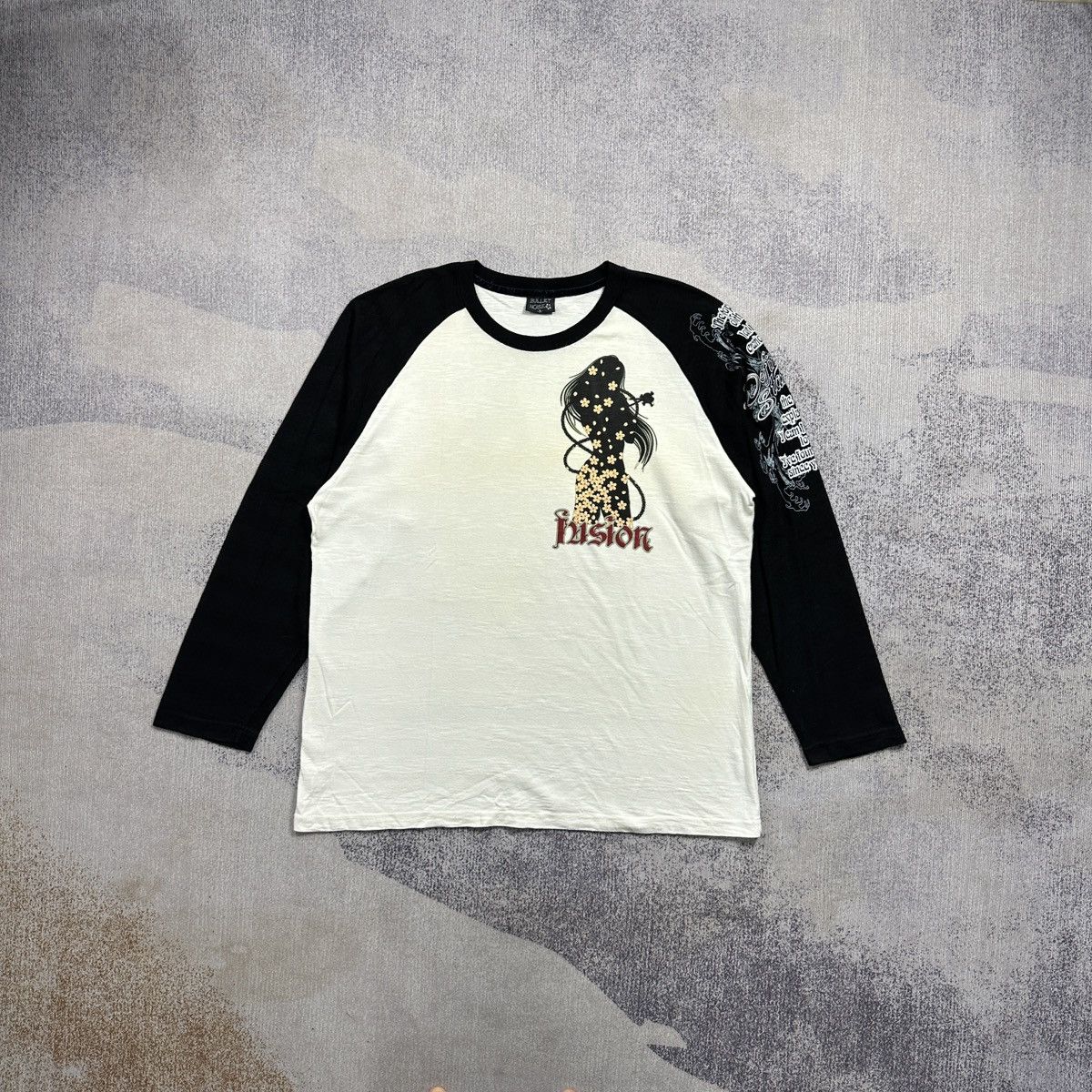 Japanese Brand Longsleeve geisha sukajan japanese brand Size US XXL / EU 58 / 5 - 3 Thumbnail