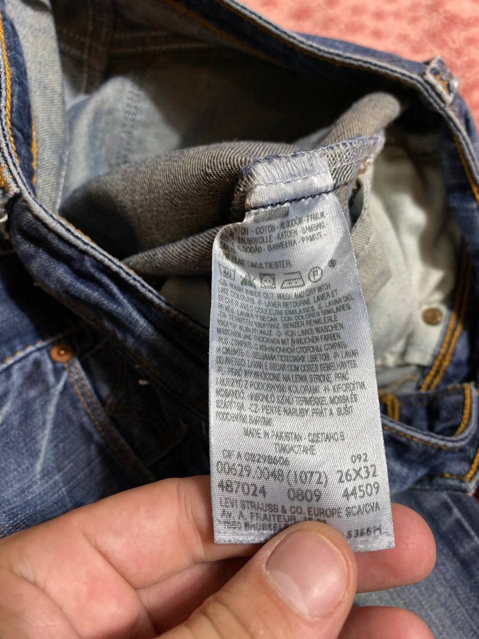 Levi's × Vintage Vintage Levis 629 Flared Faded Blue Jeans Distressed Size US 26 / EU 42 - 3 Thumbnail