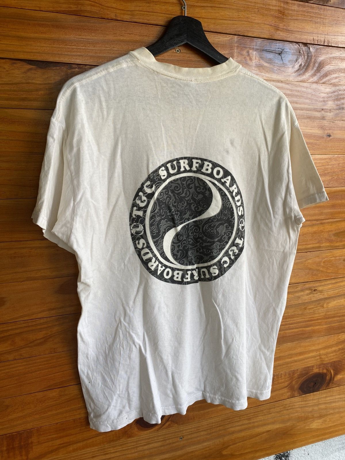 Vintage Vintage T&C Surf Designs Yin Yang Logo T-Shirt Made in USA Size US M / EU 48-50 / 2 - 5 Thumbnail