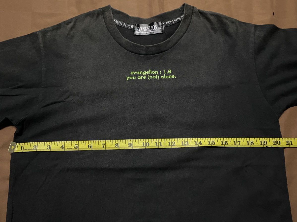 Anime Evangelion 1.0 You Are Not Alone Embroidered Anime Tee Size US M / EU 48-50 / 2 - 9 Thumbnail