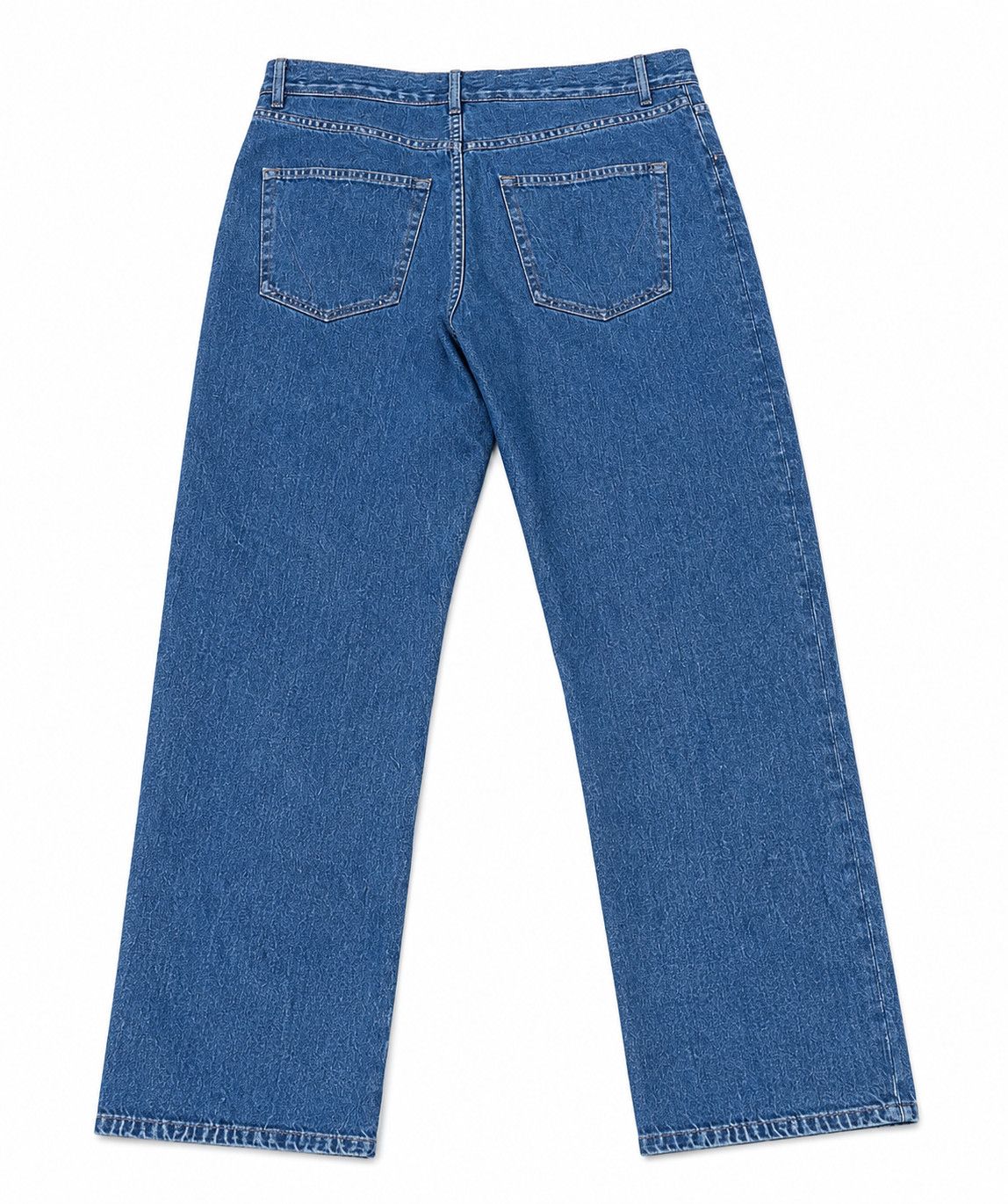 Bottega Veneta Denim-printed wide-leg leather pants Size US 32 / EU 48 - 4 Thumbnail
