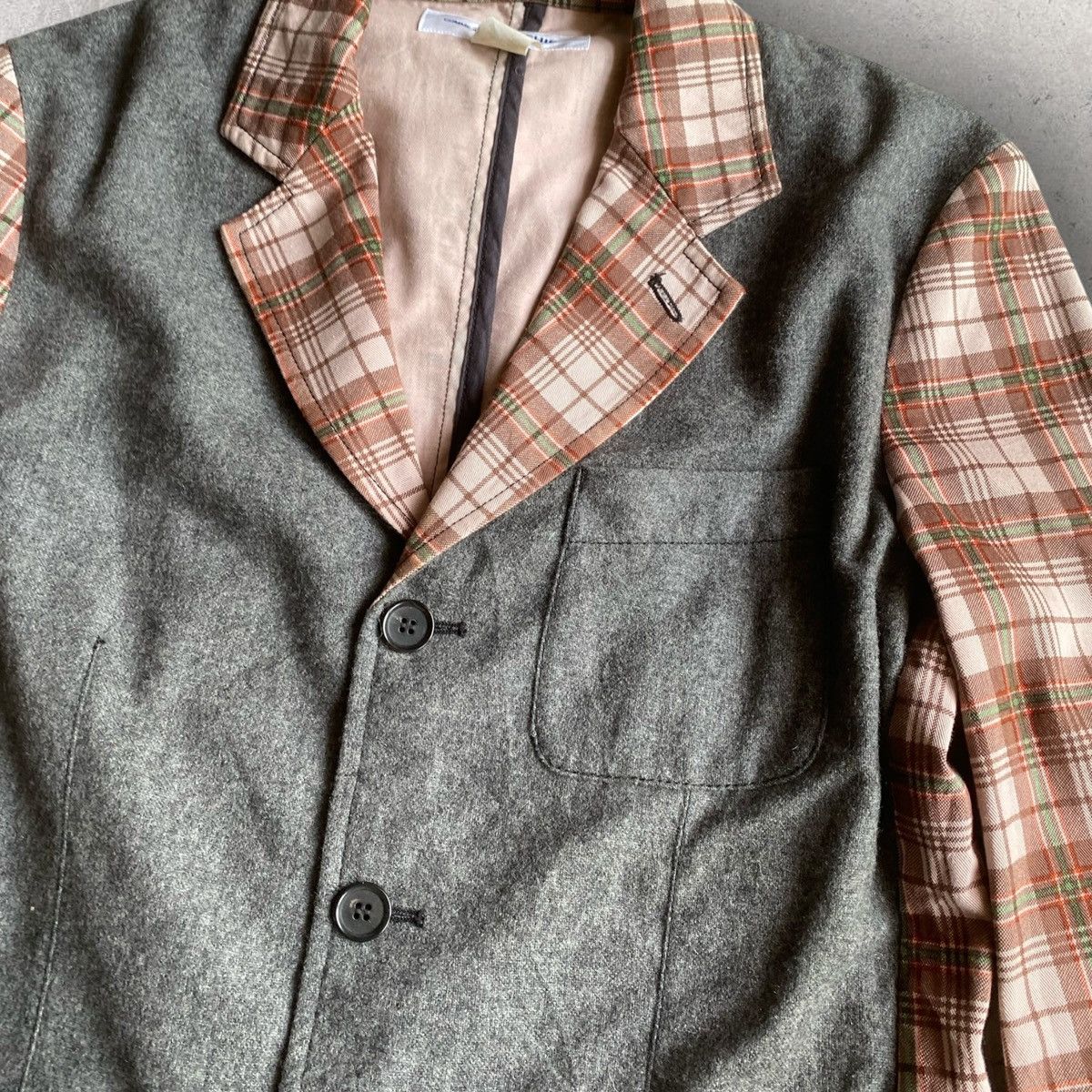 Comme des Garcons SHIRT AW13 Runway Plaid Blazer First Look Size US S / EU 44-46 / 1 - 5 Thumbnail