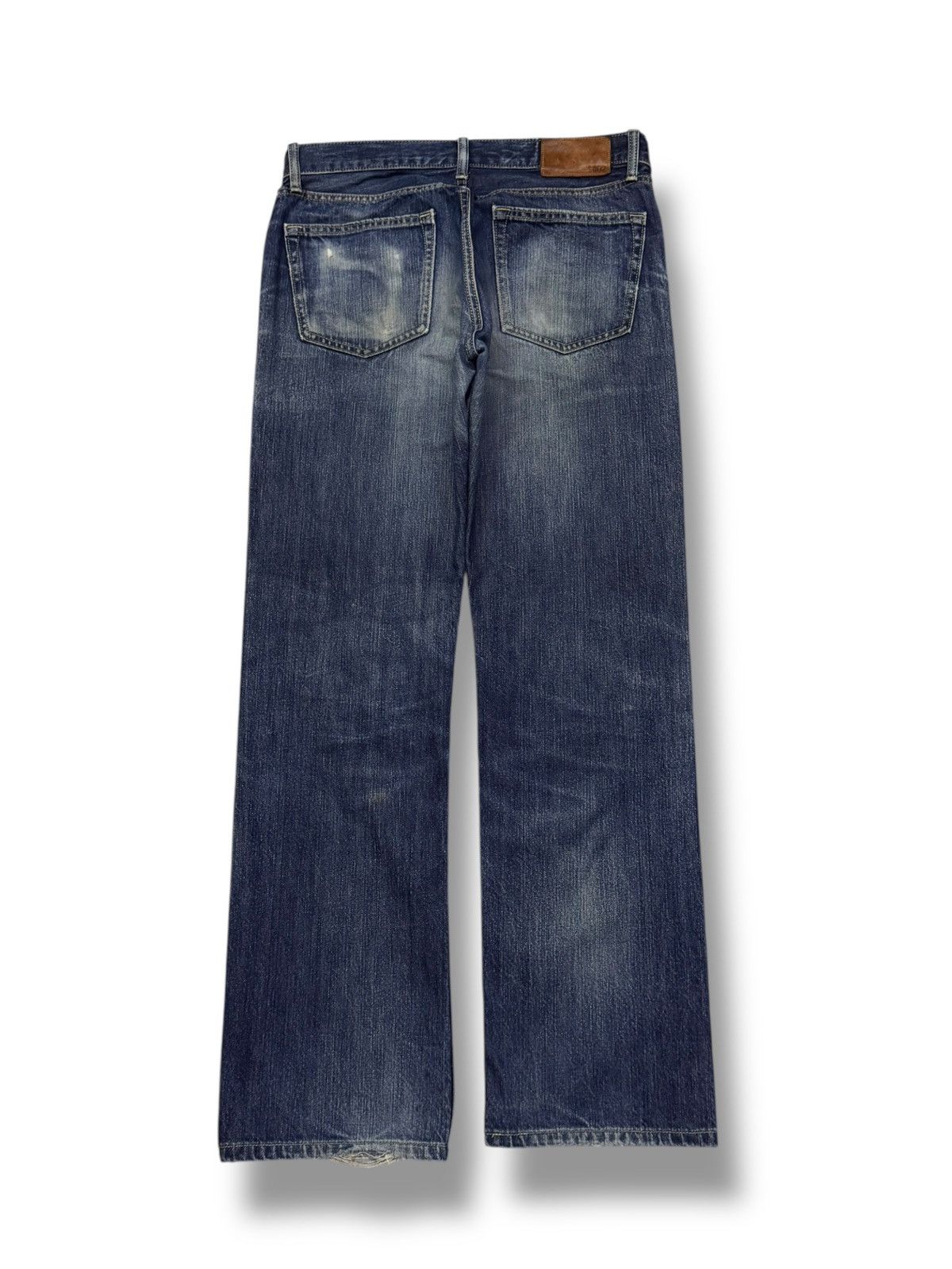 Uniqlo Vintage UNIQLO UJ S002 Denim Jeans | Regular Straight – W33 Size US 33 - 3 Thumbnail