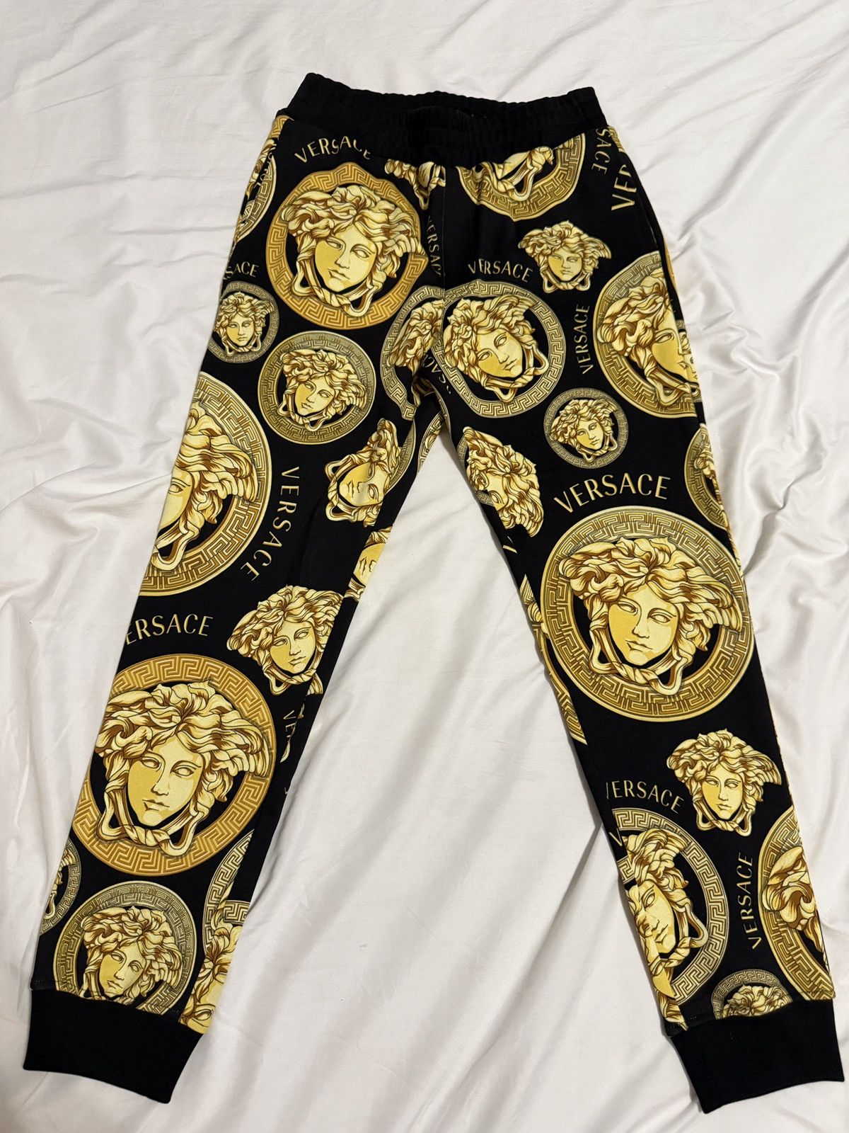Versace Versace Amplified Medusa Print Jogging Trousers Size US 32 / EU 48 - 1 Thumbnail
