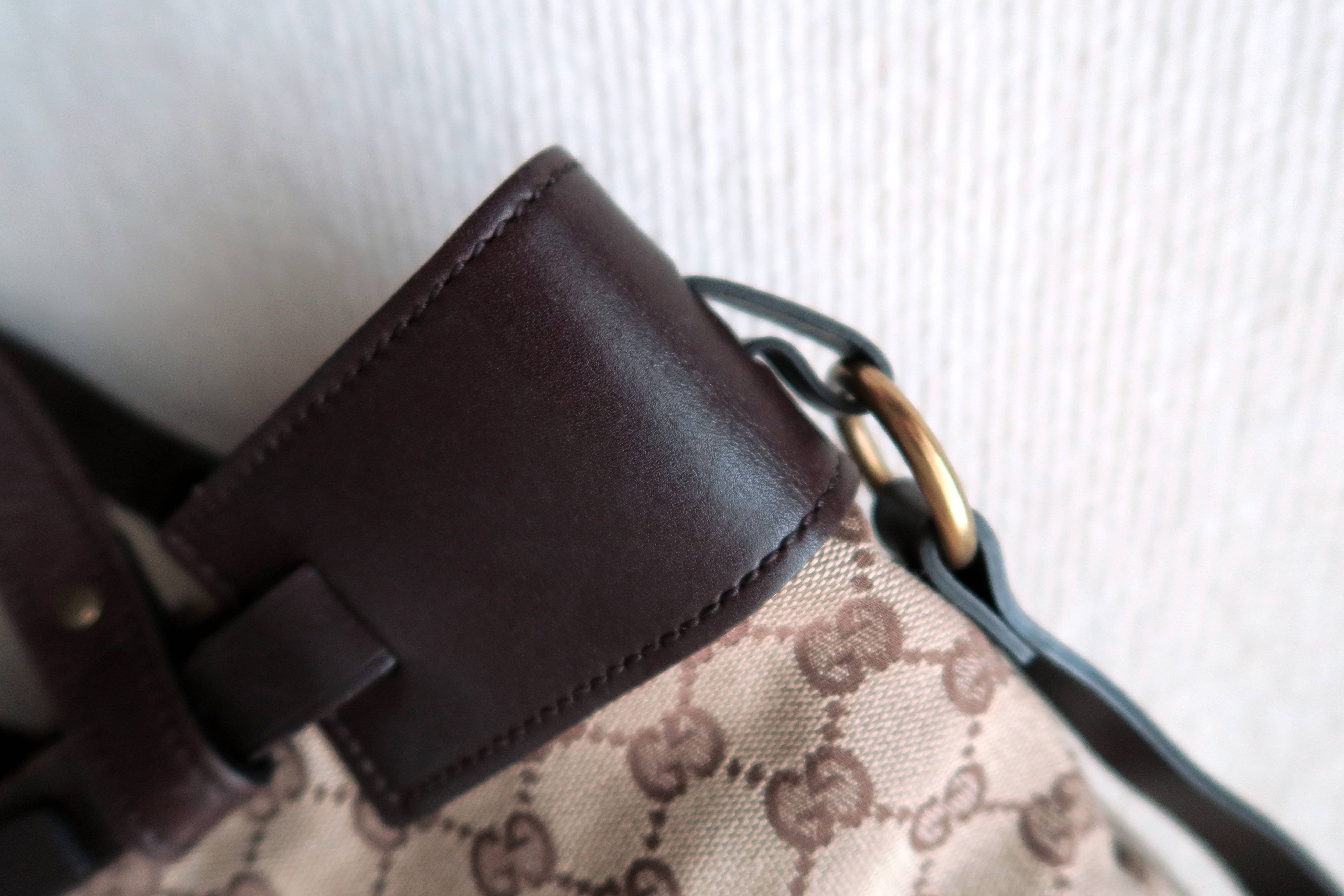 Gucci Gucci GG Monogram Canvas Buckle Tote Bag Size ONE SIZE - 3 Thumbnail