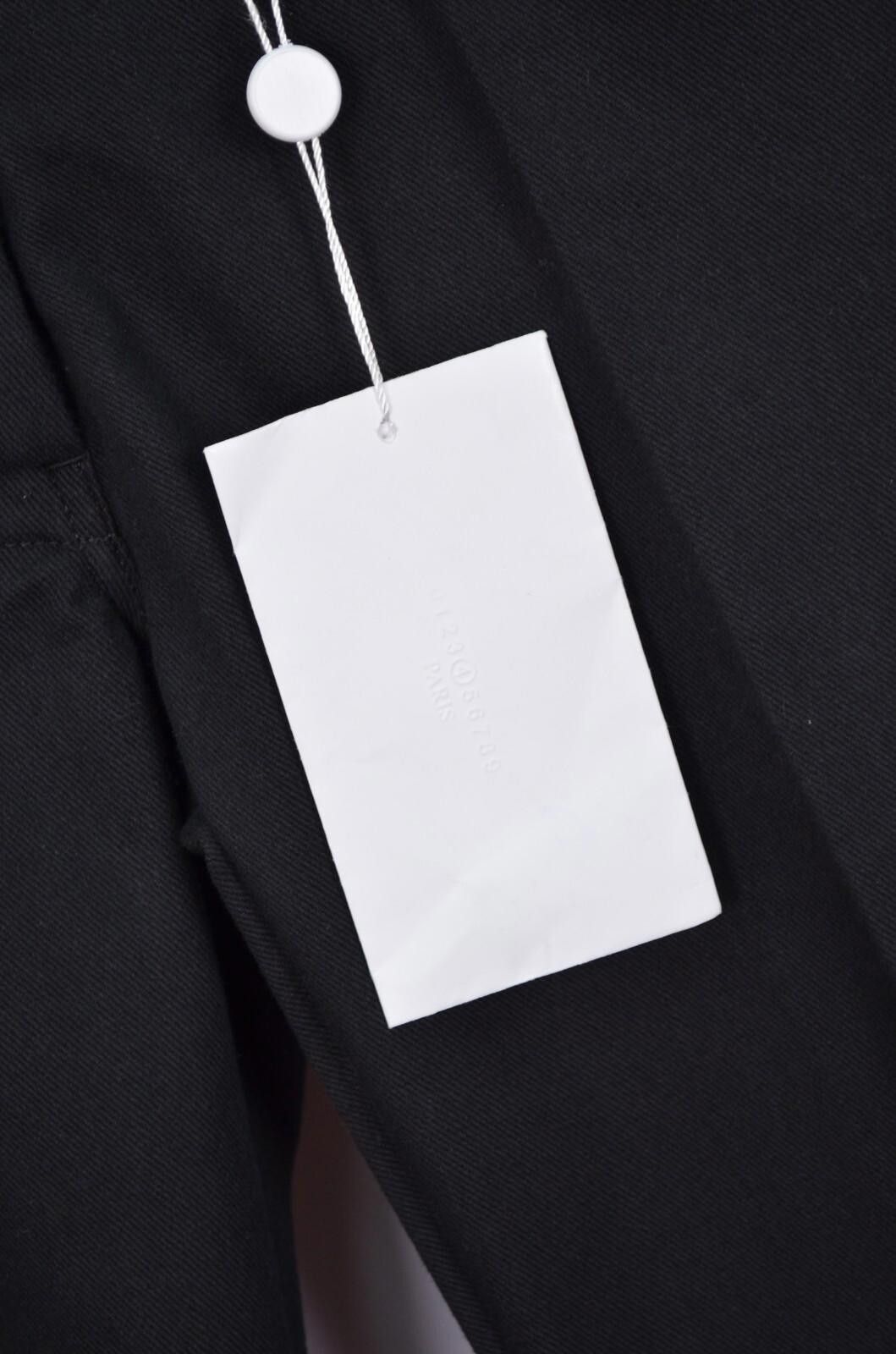 Maison Margiela Maison Margiela S/S 2010 Flat Front Black Pants Sz 42 Bnwt! Size 38" / US 16 / IT 52 - 5 Thumbnail