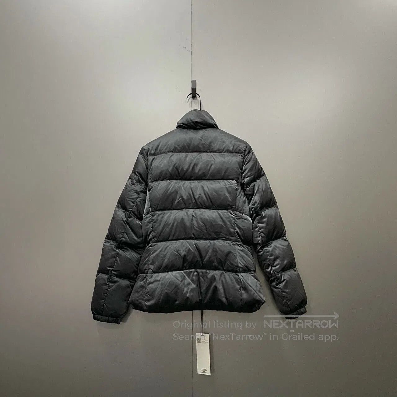 Prada prada gray quilted puffer jacket. Size US M / EU 48-50 / 2 - 2 Thumbnail