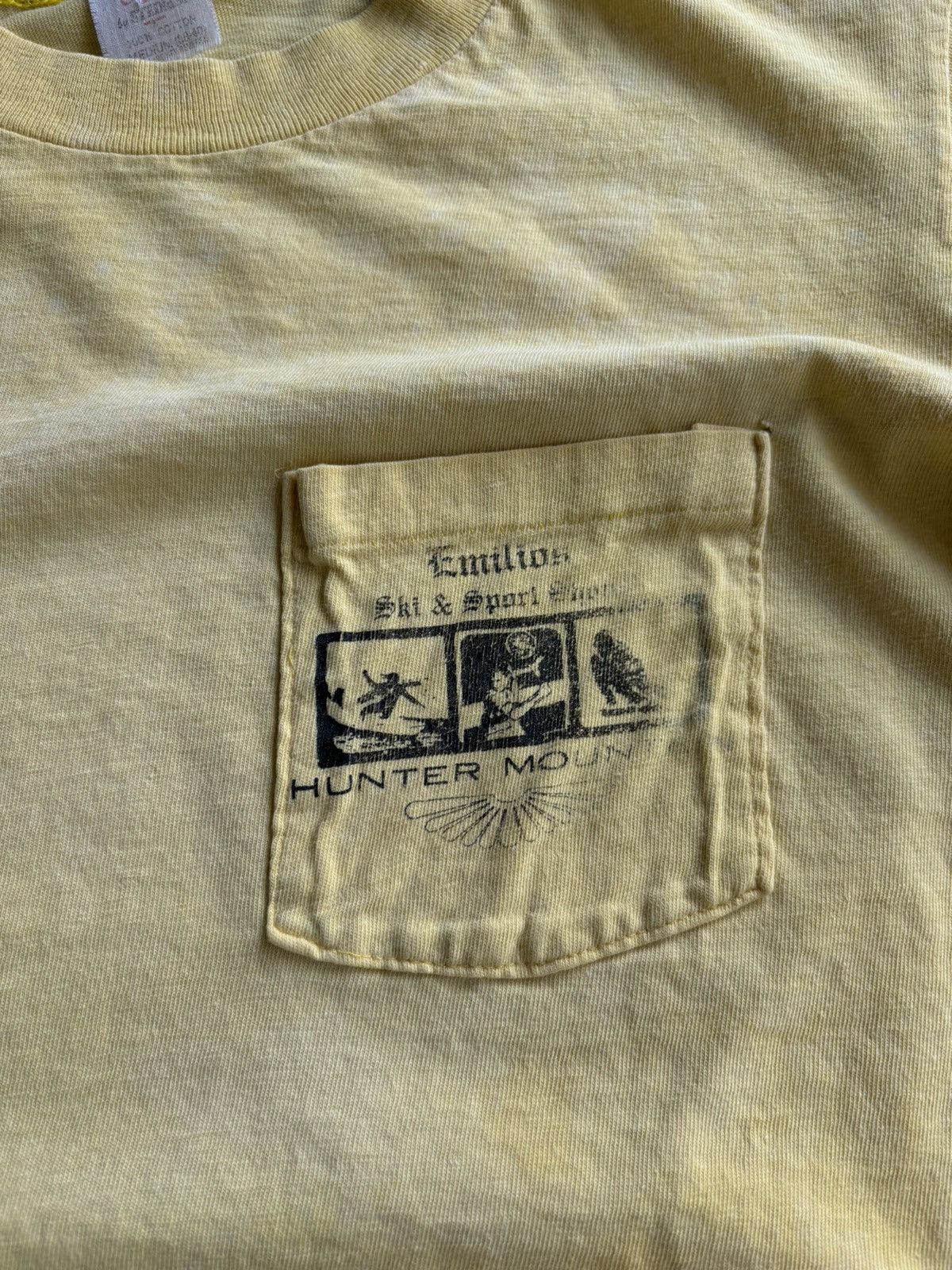 Russell Athletic × Vintage 1970s Vintage Tee Stedman USA Fade Cropped Single Stitch Ski Size US S / EU 44-46 / 1 - 3 Thumbnail