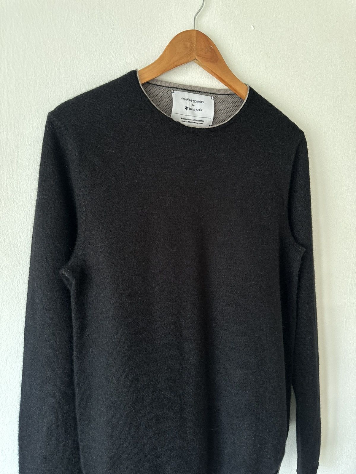 Snow Peak Snow Peak x The Inove Brothers Wool Knit Sweater Size US L / EU 52-54 / 3 - 4 Thumbnail