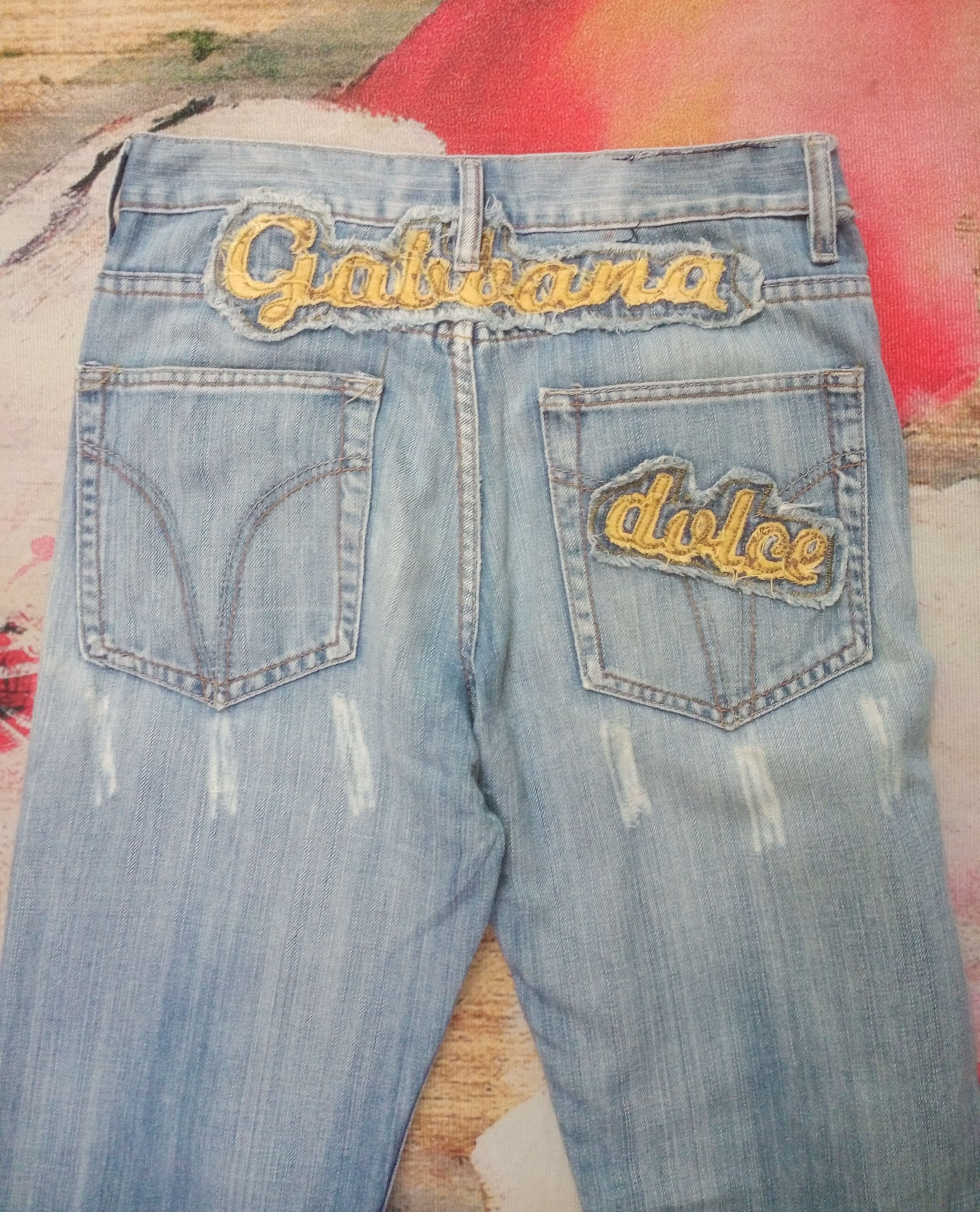 Dolce & Gabbana Vintage Dolce & Gabbana Denim Pants Size US 32 / EU 48 - 4 Thumbnail