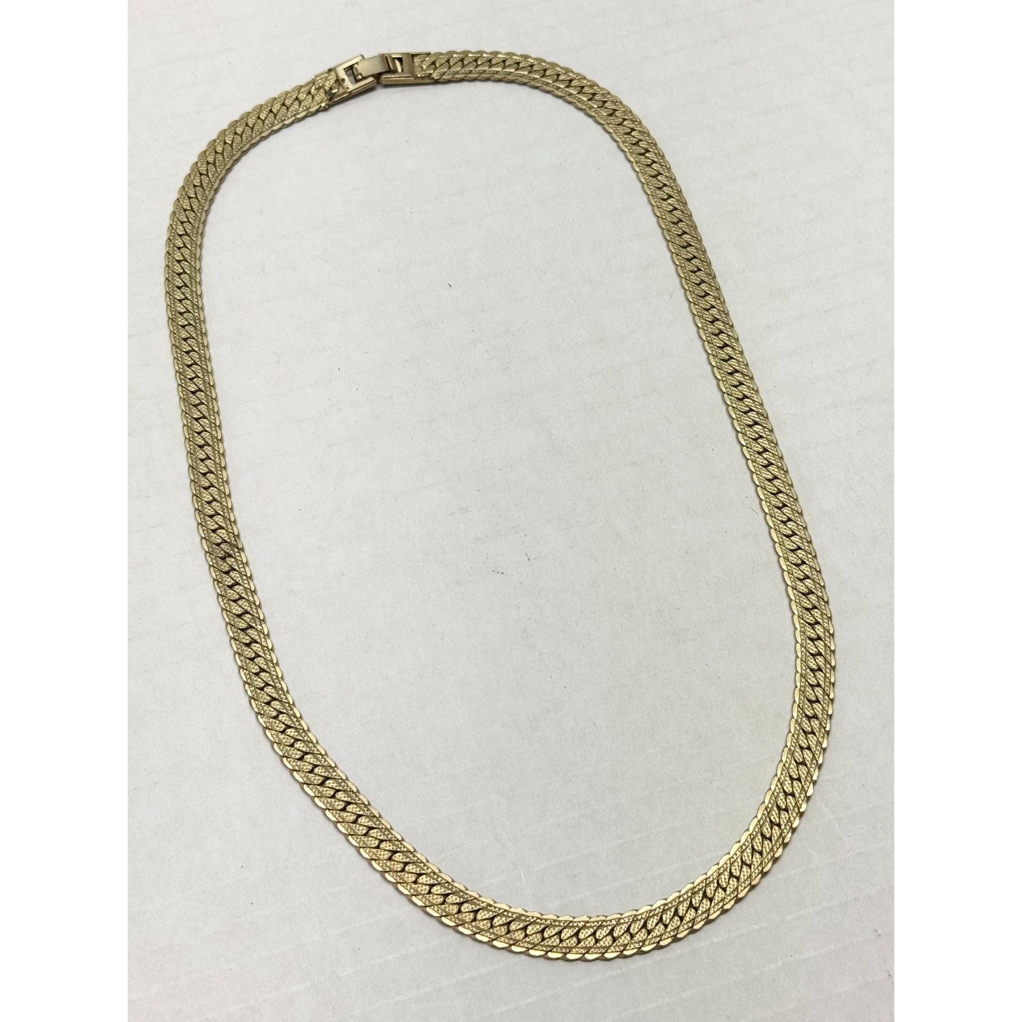 Vintage Vintage gold tone collar chain necklace Size ONE SIZE - 3 Thumbnail