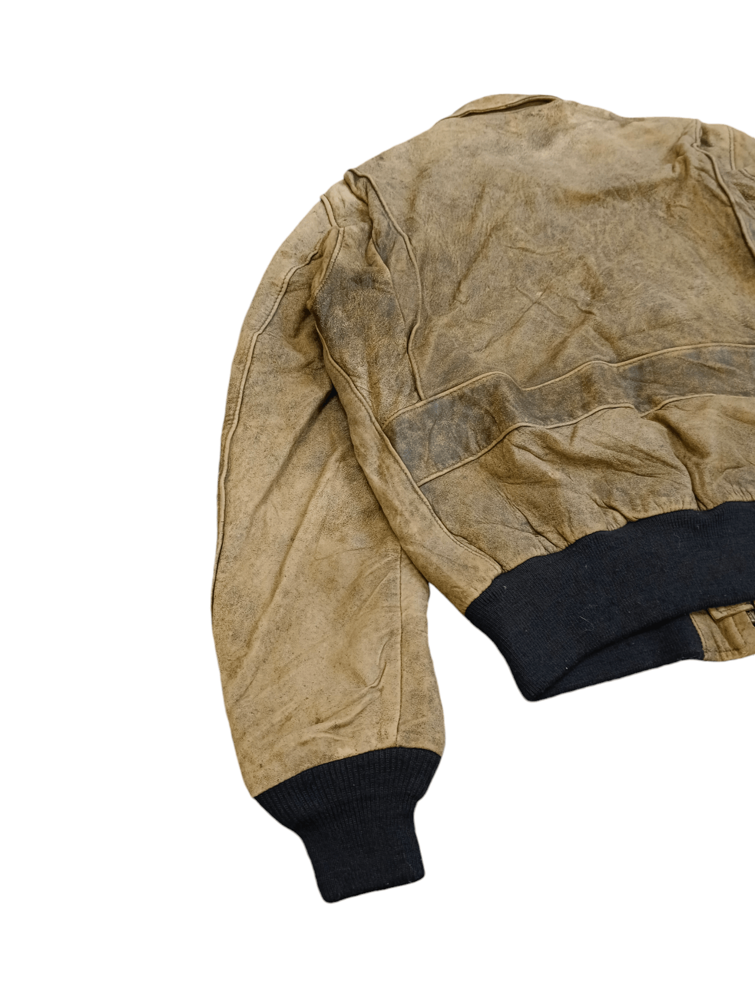 Schott THRASHED🔥SCHOTT SOFT LEATHER JACKET(SIZE TAG 40) Size US M / EU 48-50 / 2 - 6 Thumbnail