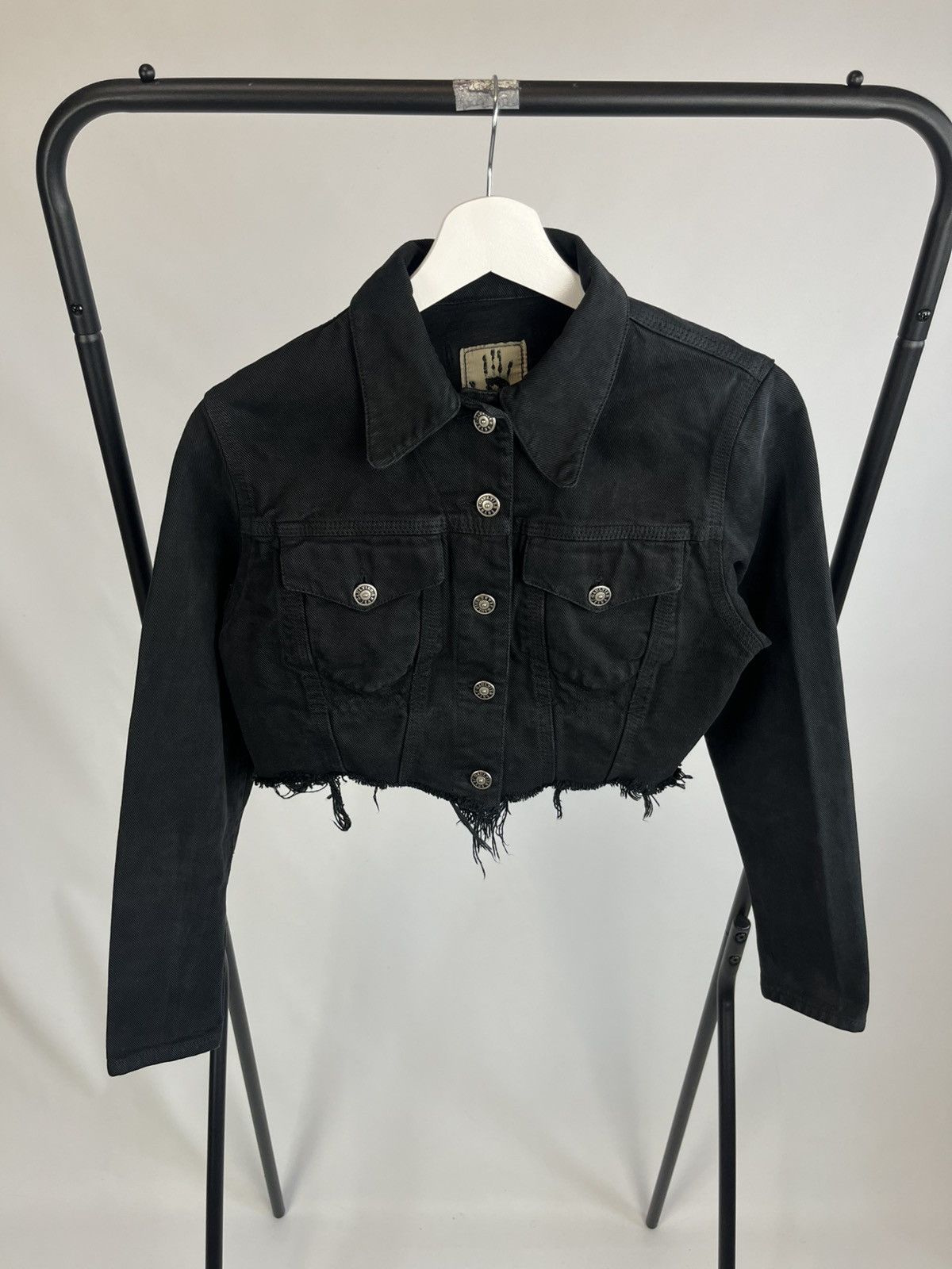 Jean Paul Gaultier Jean Paul Gaultier denim cropped jacket Size S / US 4 / IT 40 - 1 Thumbnail