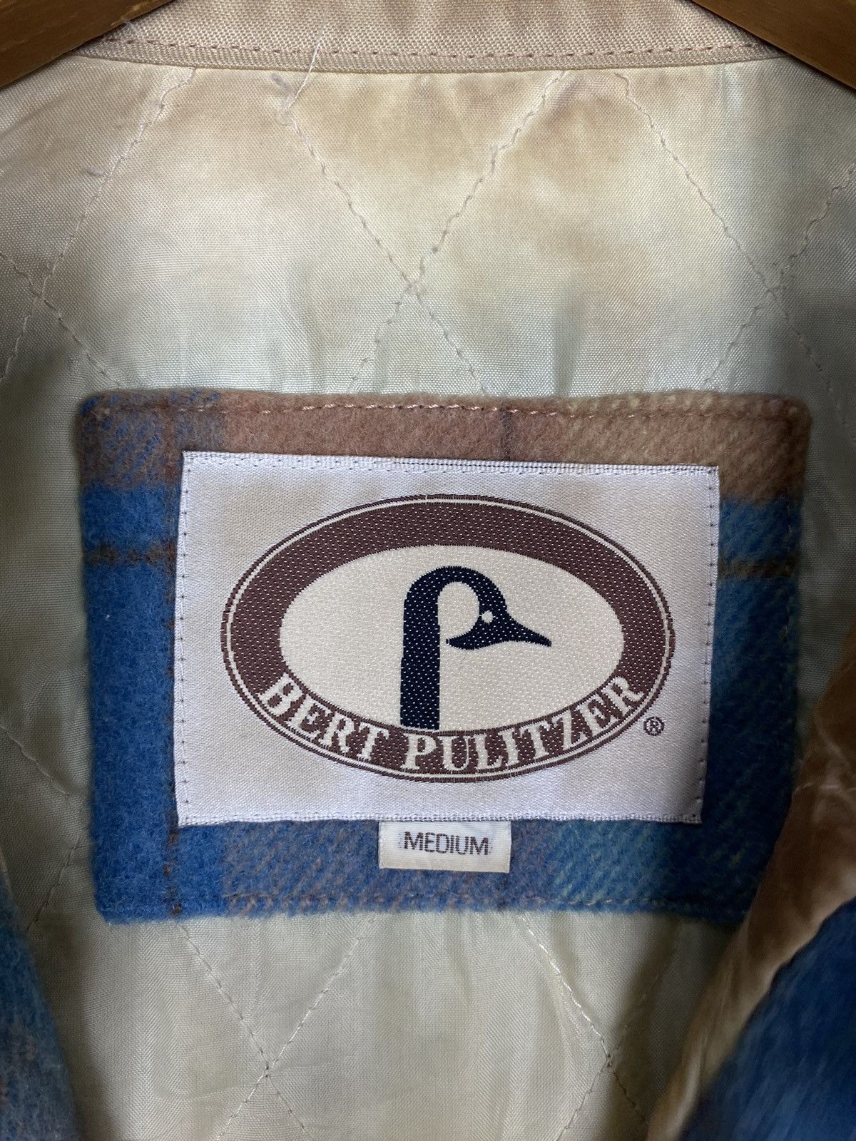 Bert Pulitzer Rare‼️ Vintage Bert Pulitzer Thick Flannel Size US M / EU 48-50 / 2 - 5 Thumbnail