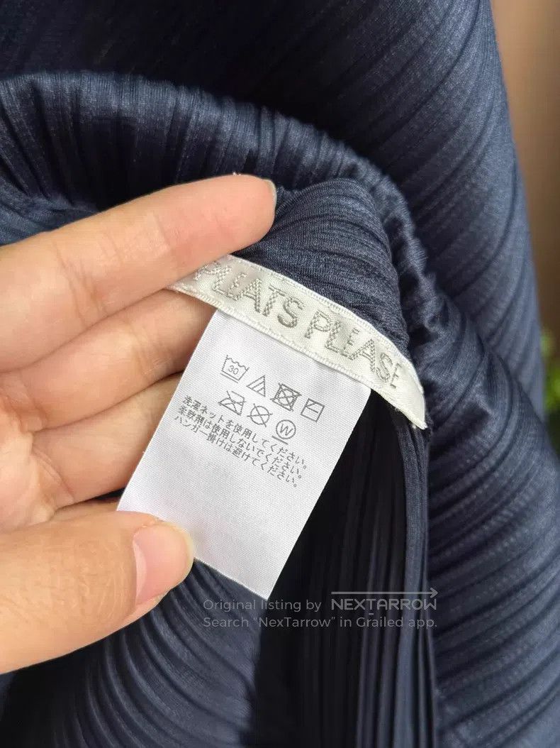 Issey Miyake Issey Miyake Special-Shaped Top, Navy Blue Size XXL / US 16-18 / IT 52-54 - 6 Thumbnail