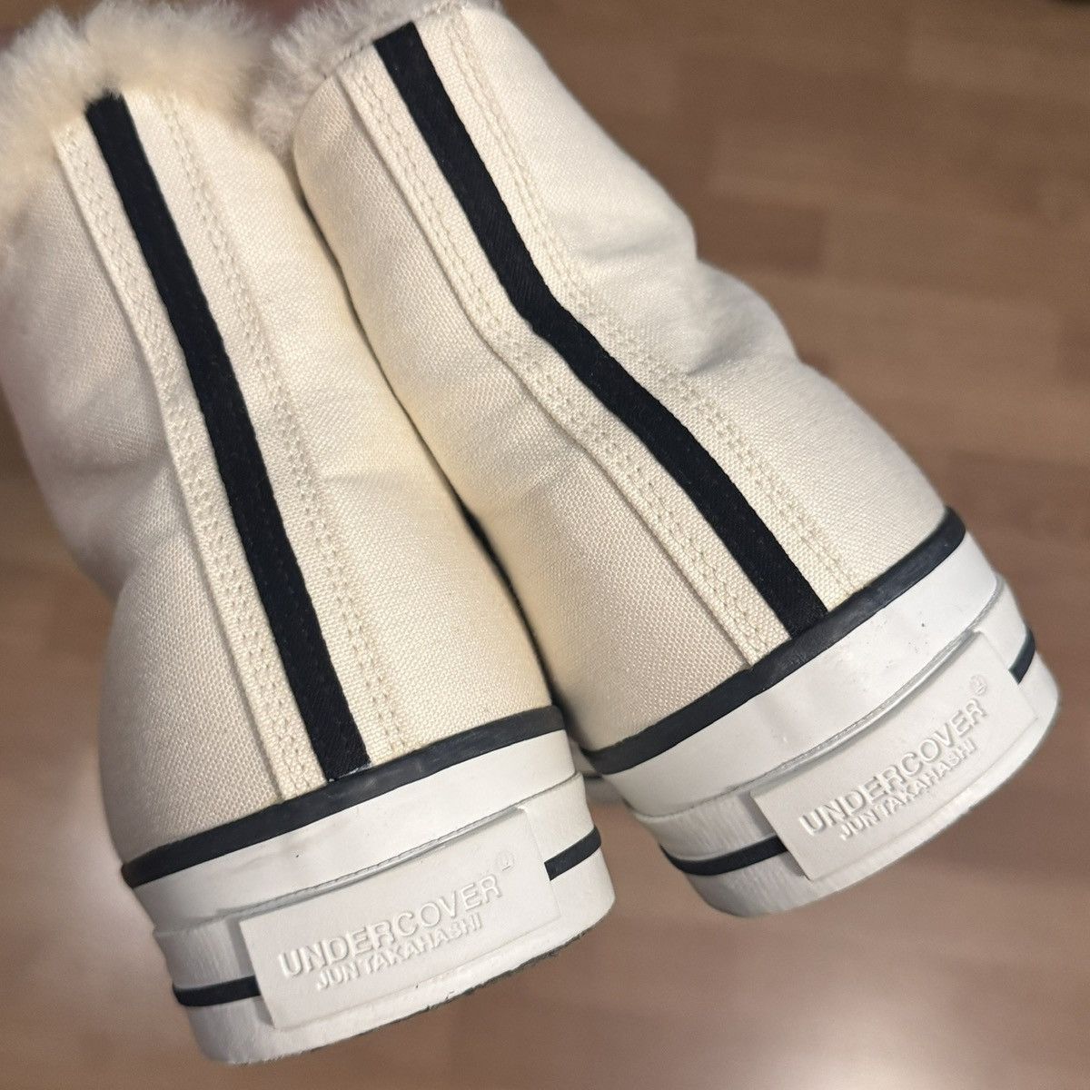 Undercover Undercover Fur Lined High Top Sneakers Size US 9 / EU 42 - 2 Thumbnail