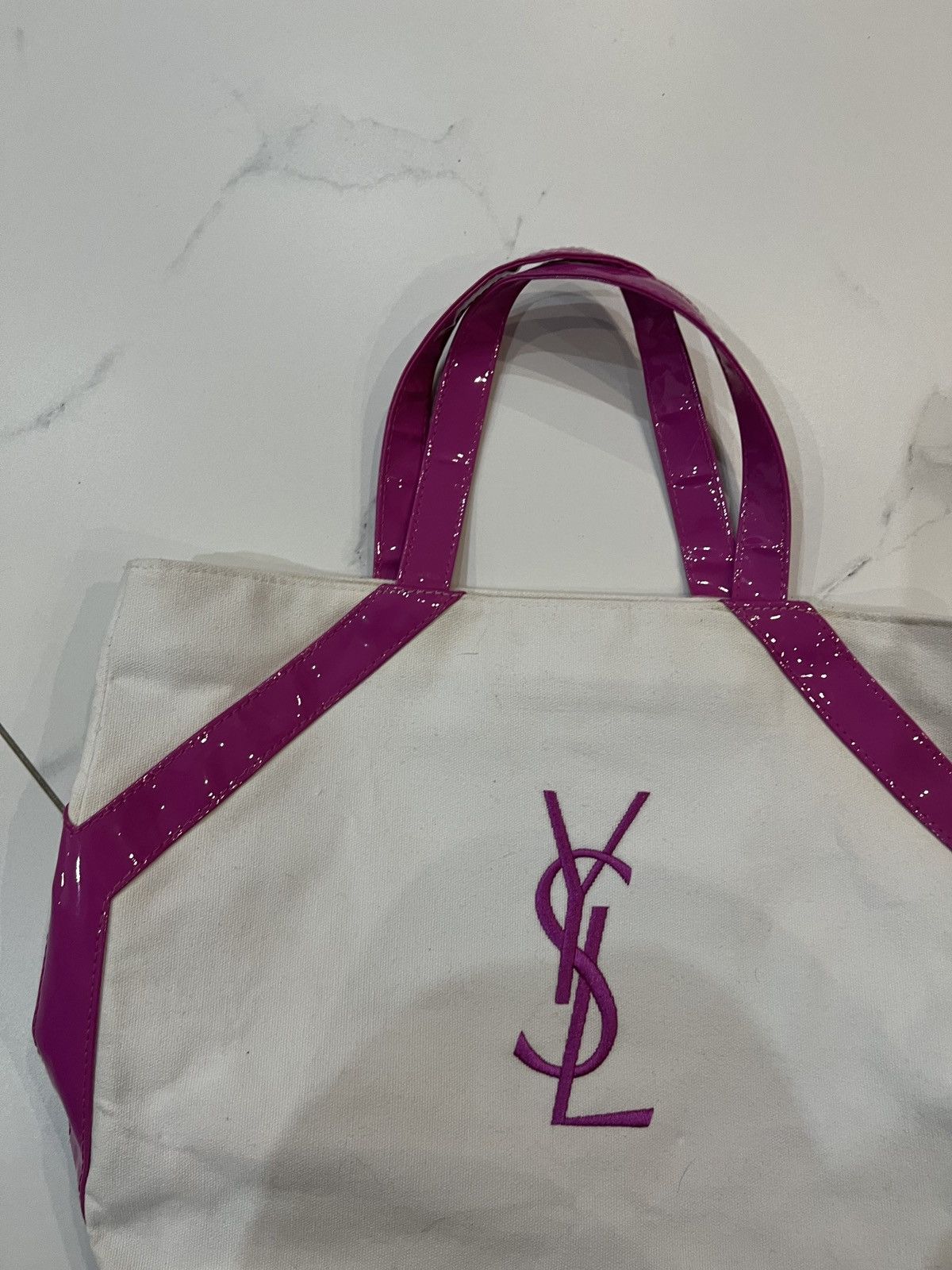 Yves Saint Laurent Yves Saint Laurent black tote bag and handle Size ONE SIZE - 3 Thumbnail