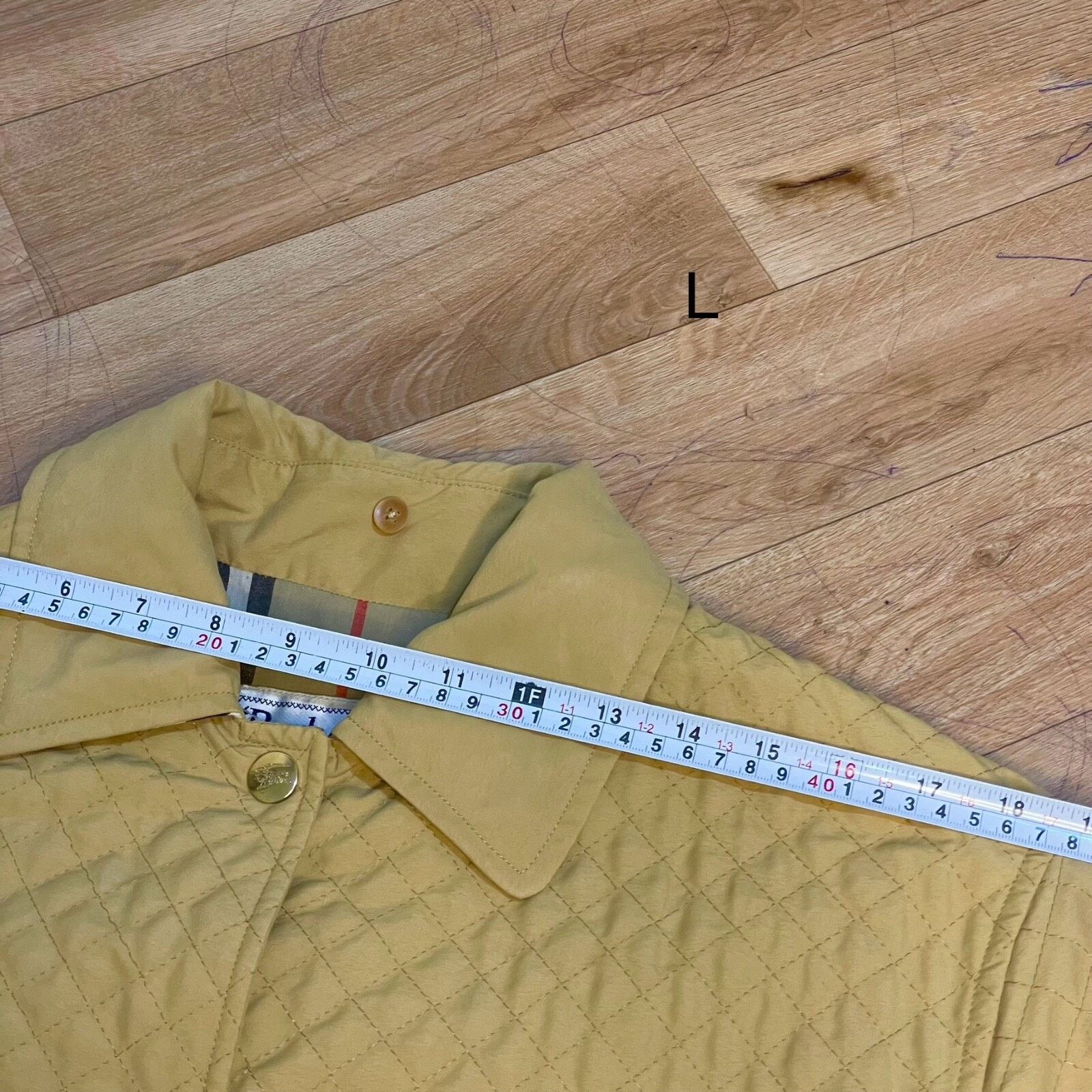 Burberry Burberry Quilted VINTAGE Jacket Nova check Diamond women's Size L / US 10 / IT 46 - 20 Thumbnail