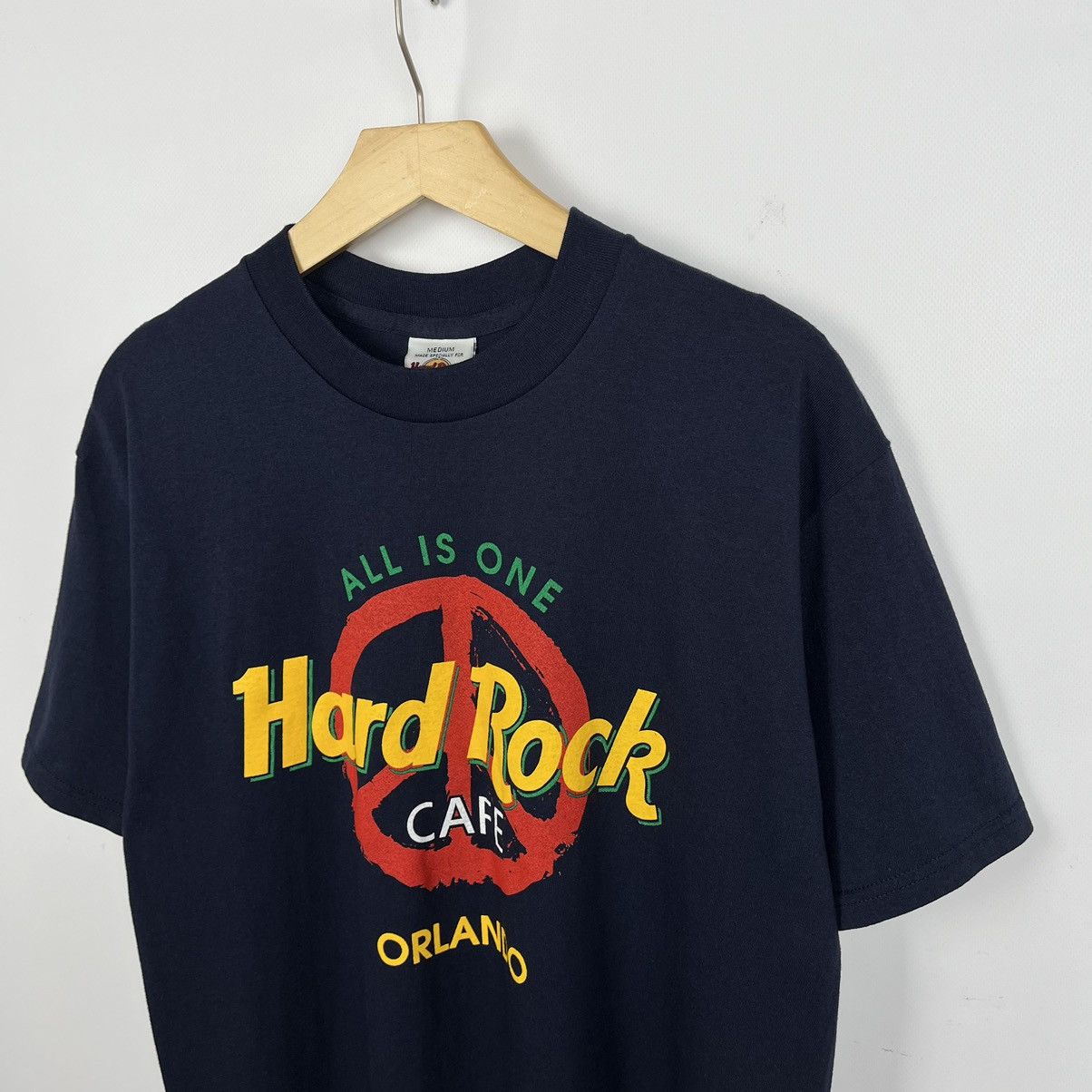 Hard Rock Cafe Vintage Hard Rock Cafe y2k big logo made in USA T shirt 90’s Size US M / EU 48-50 / 2 - 12 Thumbnail