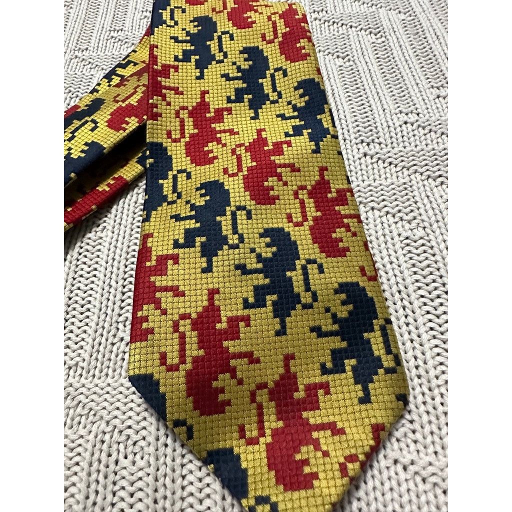 Vintage Vintage 70s Habands lion polyester tie Size ONE SIZE - 2 Thumbnail