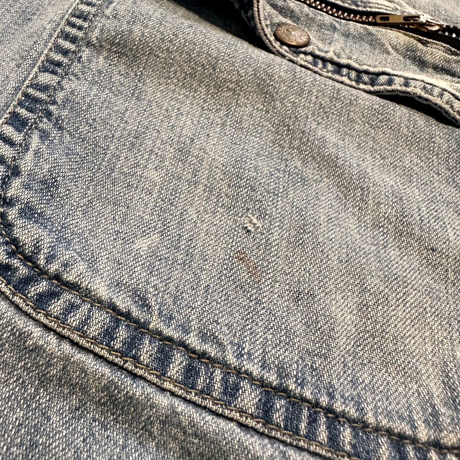 Guess 90s 2000s Women's Vintage Blue Denim Wash Guess Vest Small Size S / US 4 / IT 40 - 6 Thumbnail