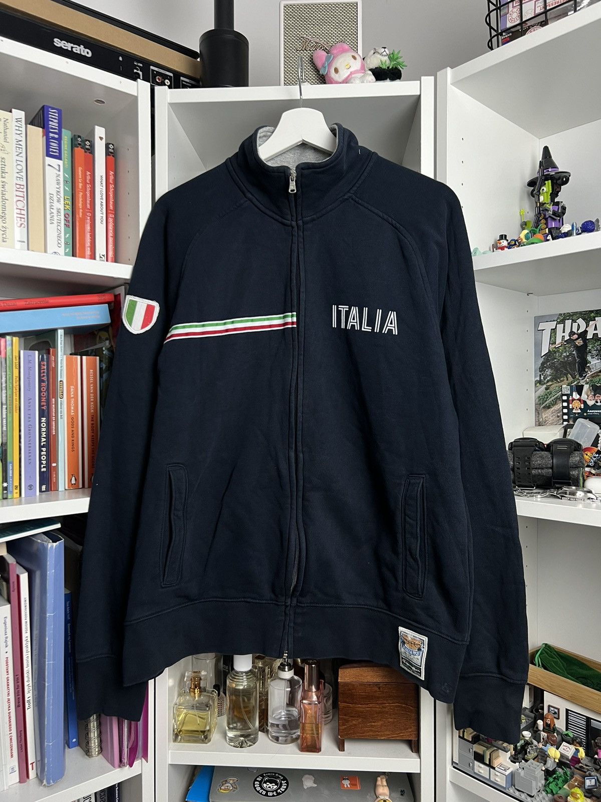 Champion Vintage Y2K champion italia Italy zip sweatshirt XL blockcore Size US XL / EU 56 / 4 - 1 Thumbnail