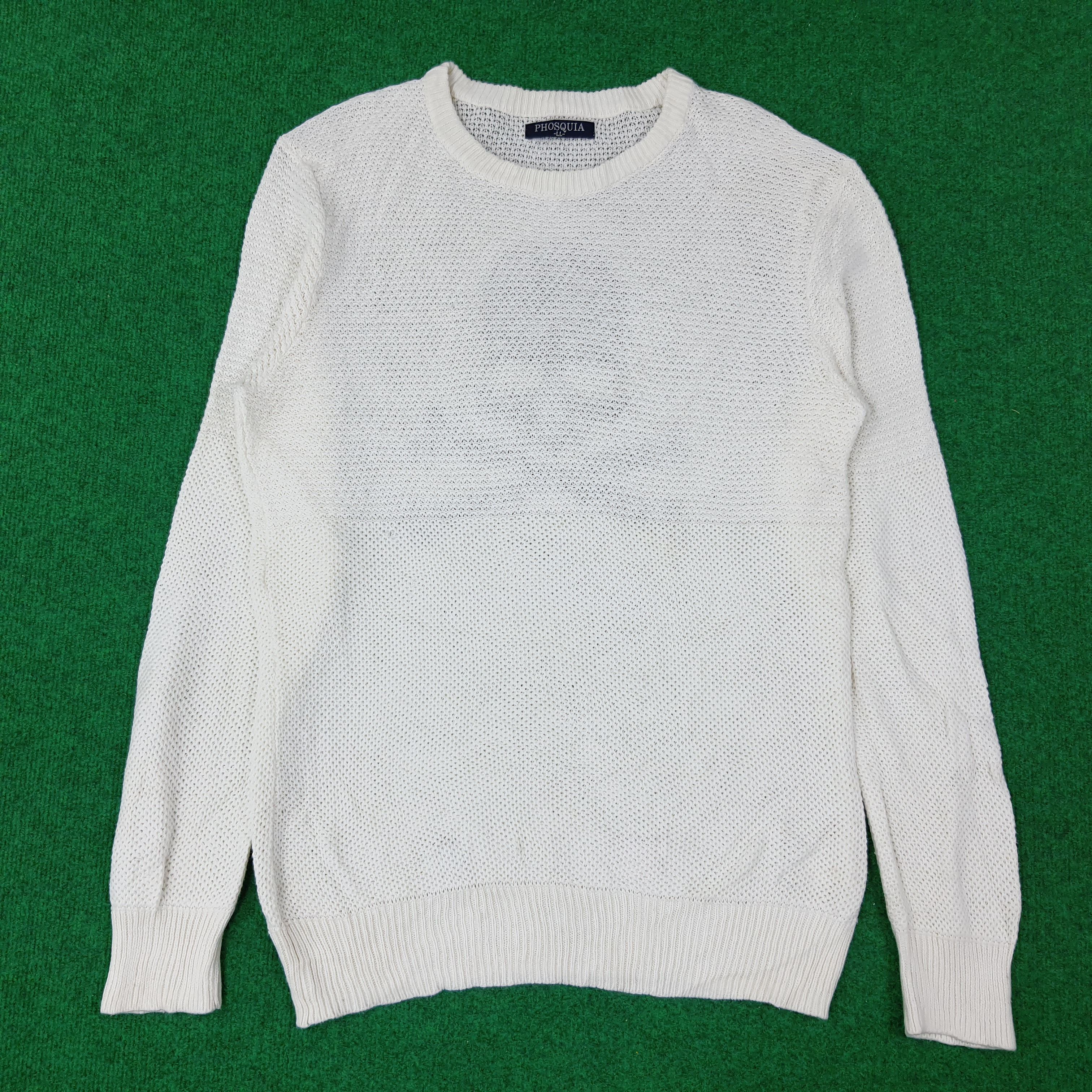 Japanese Brand × Vintage Vintage Phosquia Custom Logo Japanese Knitwear C229N5 Size US S / EU 44-46 / 1 - 3 Thumbnail
